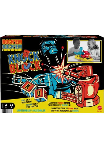 Mattel games Spiel »Rock 'em Sock 'em Knock or Block« kaufen