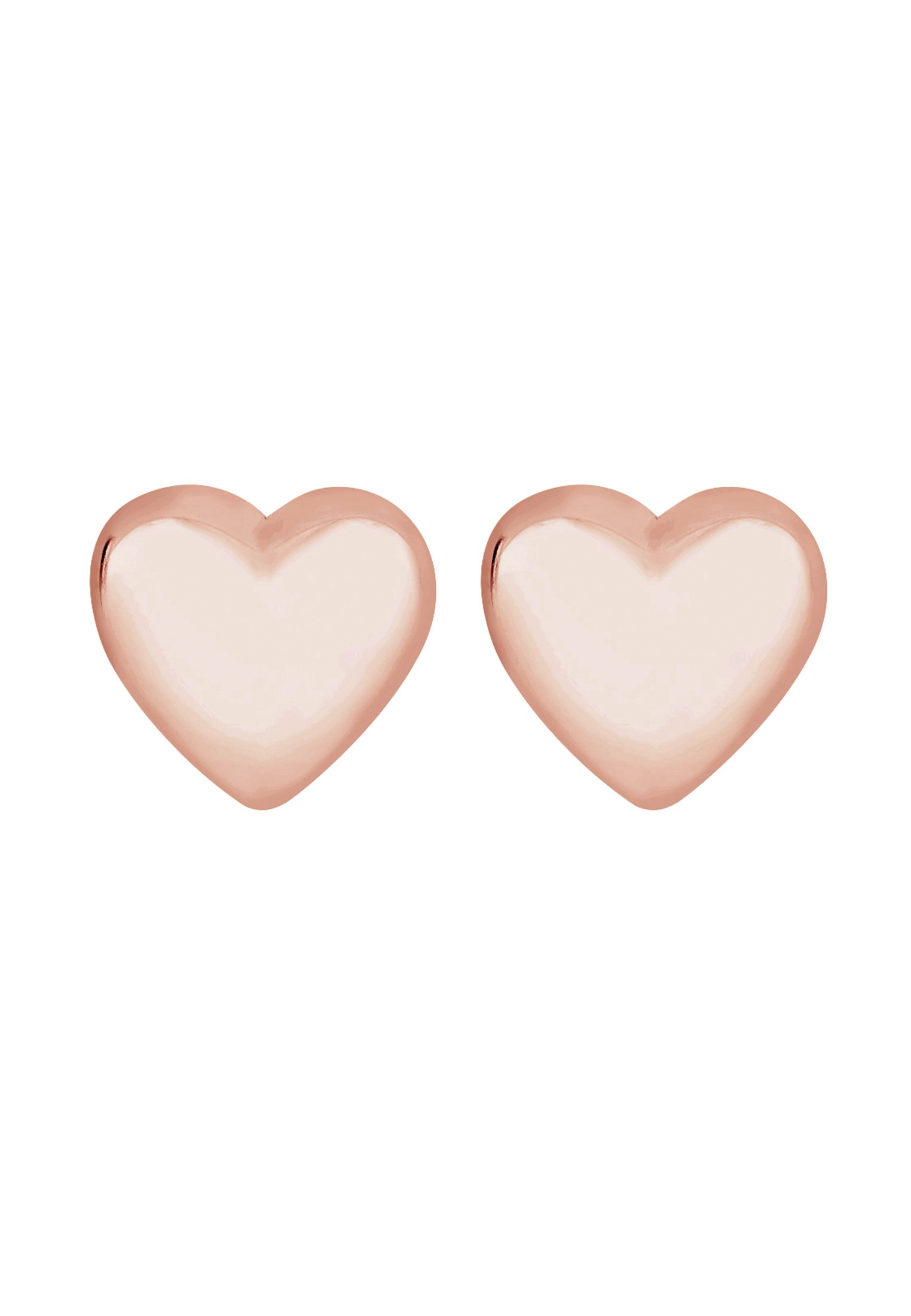 Elli Paar Ohrstecker »Ohrringe Herz Liebe Basic Filigran 925 Sterling Silber«