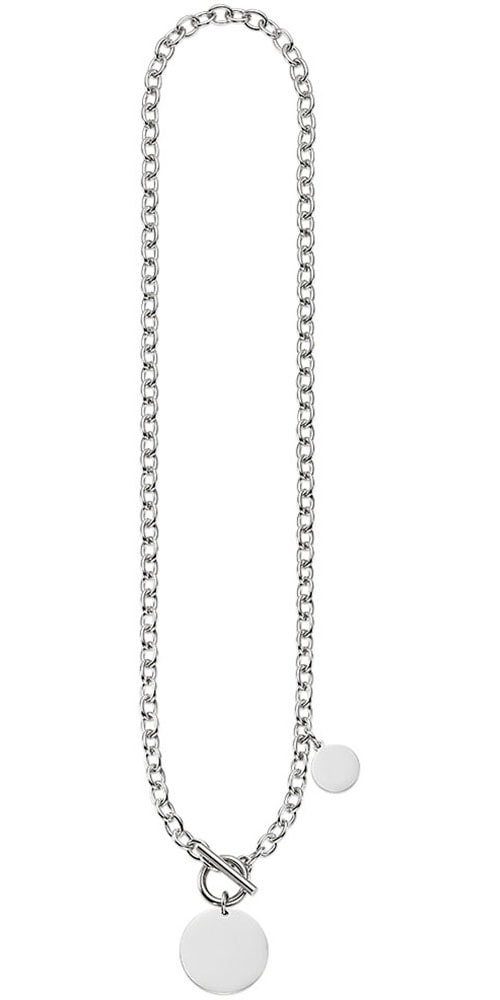 Bruno Banani Kette mit Anhänger »Schmuck Geschenk Ankerkette Plättchen, B0246N/20/00/57«