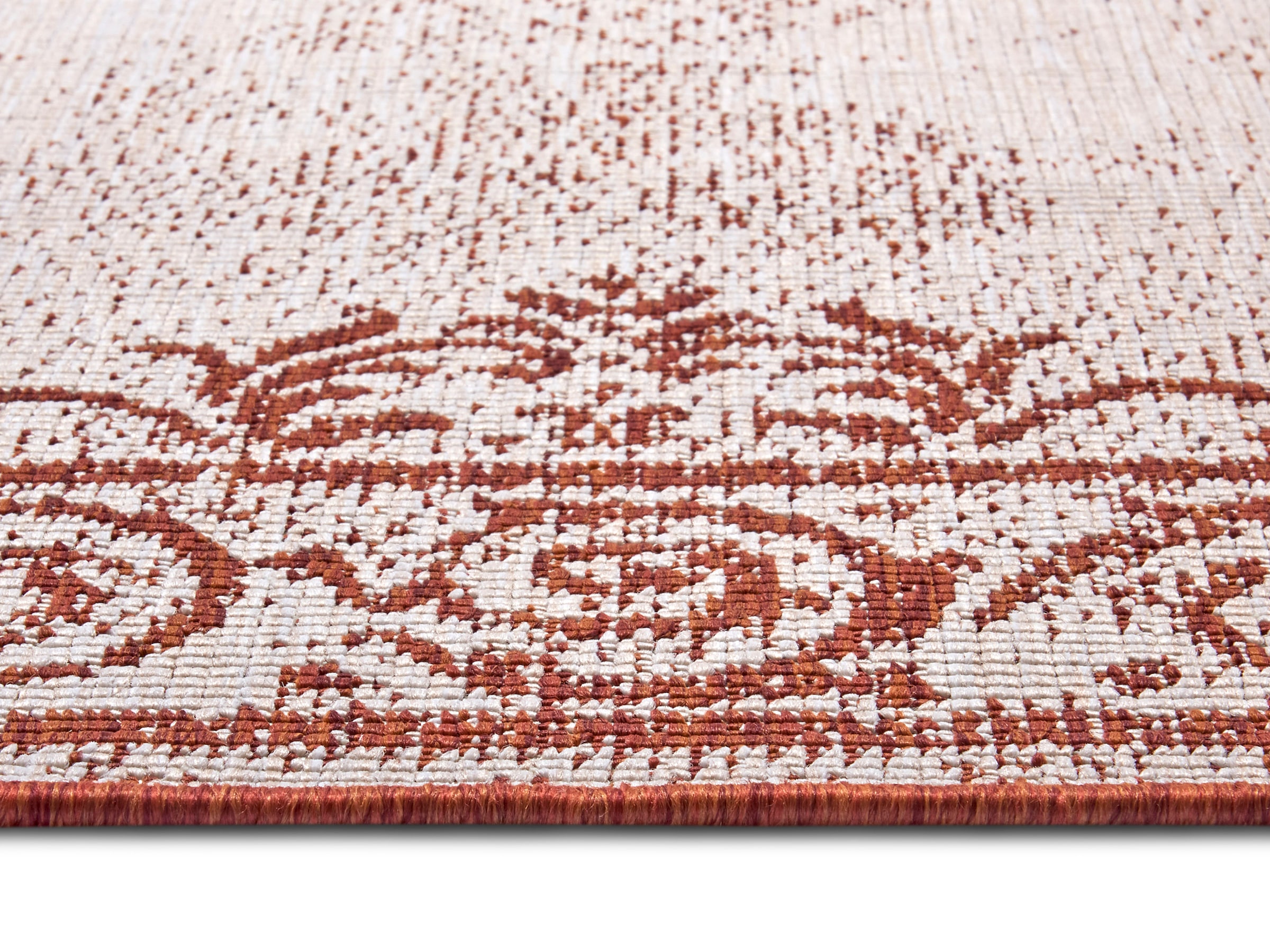 NORTHRUGS Teppich »CEBU Wendeteppich«, rechteckig, In-& Outdoor, Wetterfest, Balkon, Wohnzimmer, Wasserfest, Orientalisch