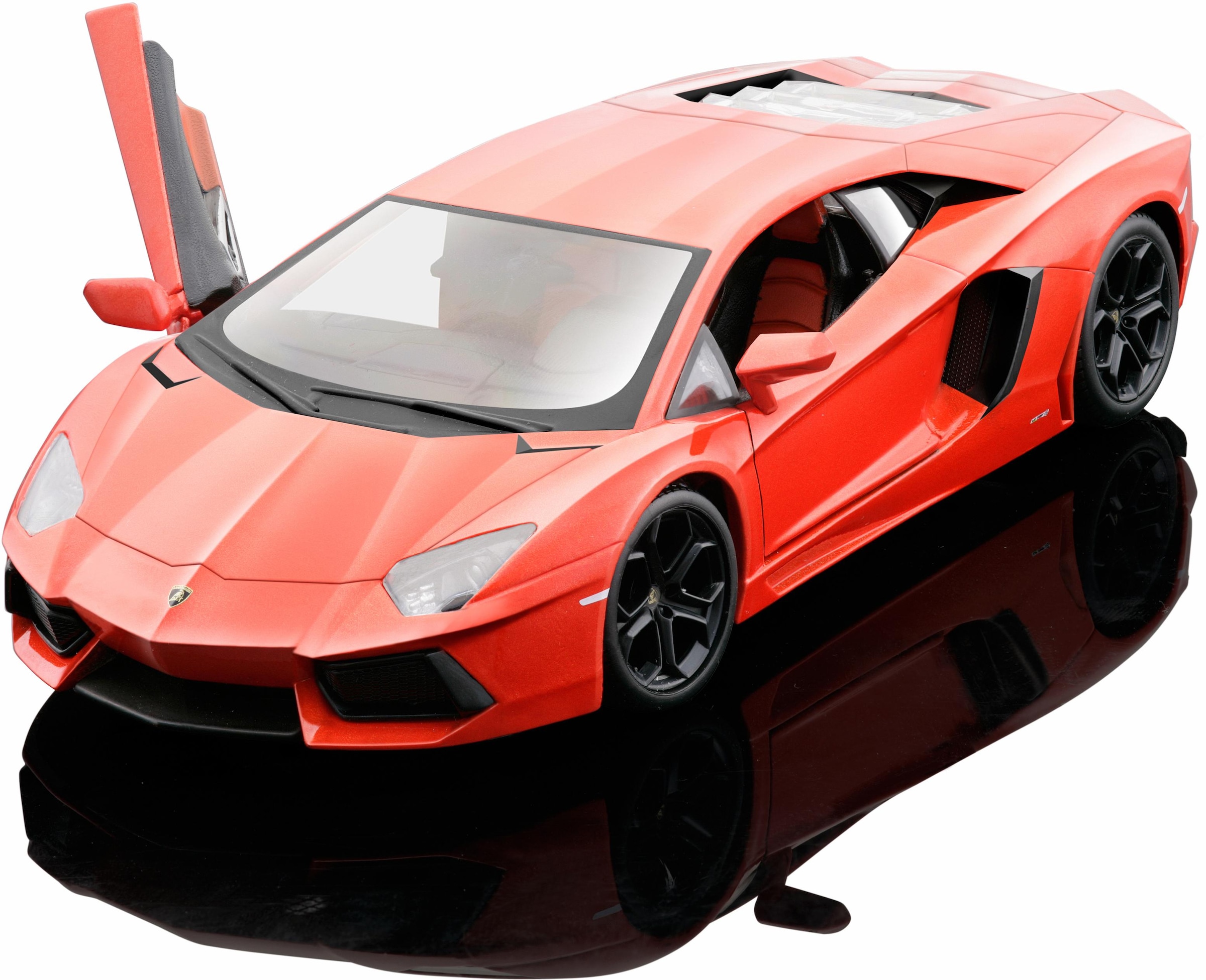 Maisto® Sammlerauto »Lamborghini Aventador LP700-4 11, 1:24, orange«, 1:24, aus Metallspritzguss