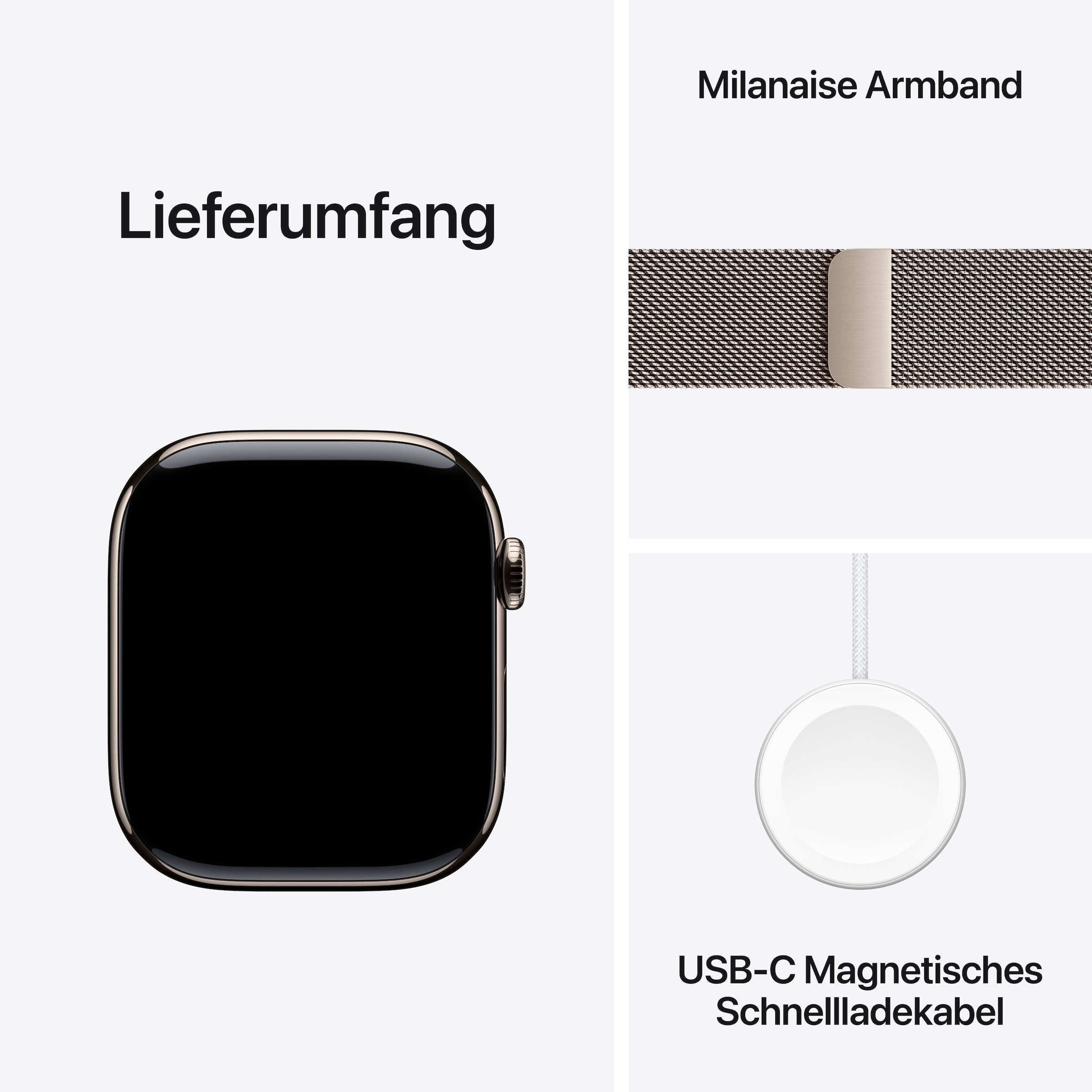 Apple Smartwatch »Watch 10 Titan«, Watch OS 11