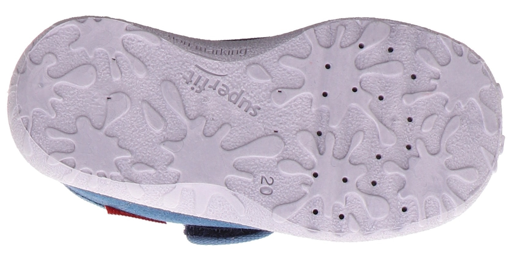 Superfit Hausschuh »SPOTTY WMS: Mittel«, Babyschuh, Klettschuh, Kindergarten Schuh mit Klettverschluss