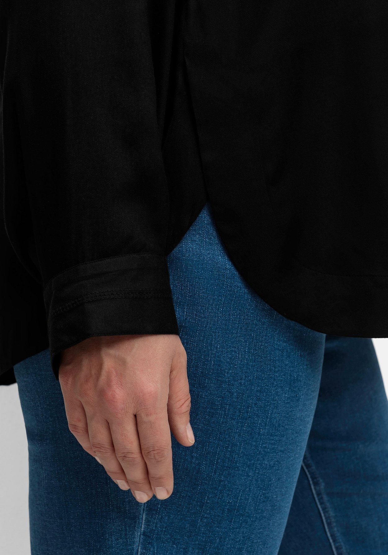 Sheego Tunika »Twill-Tunika aus hochwertiger Viskose-Twillqualität«