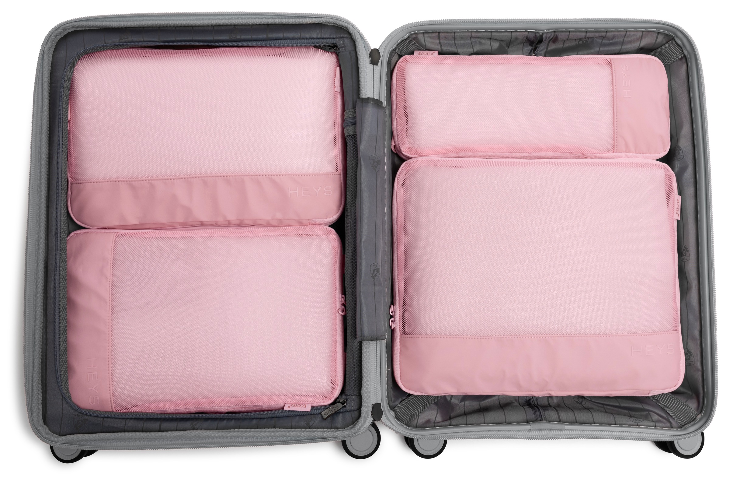 Heys Kofferorganizer »Ecotex Compression Packing Cube« komprimierbare Packwürfel, Packtaschen, Organizer für Koffer