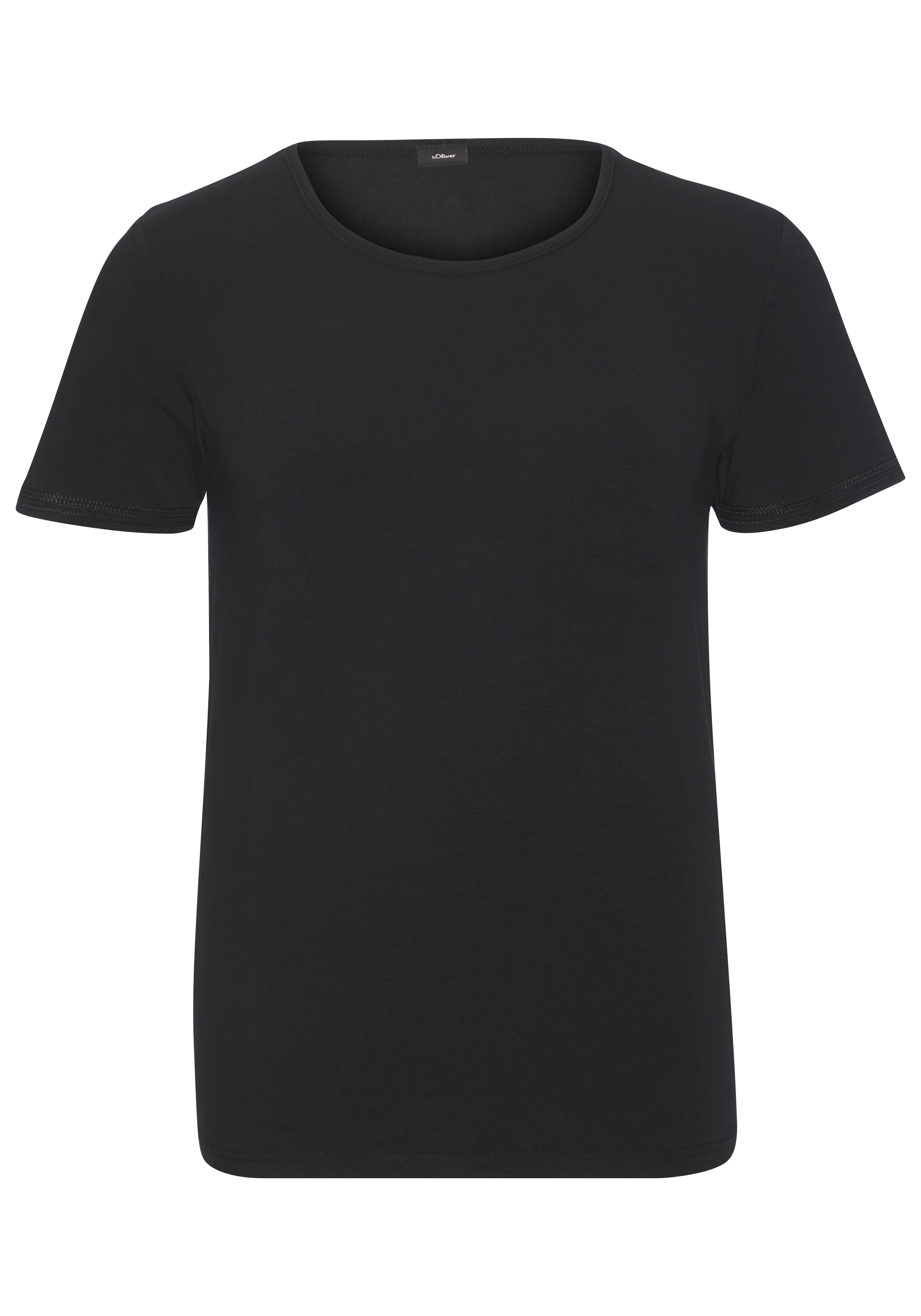 s.Oliver Unterziehshirt 1 Stk. tlg., aus weichem Modal
