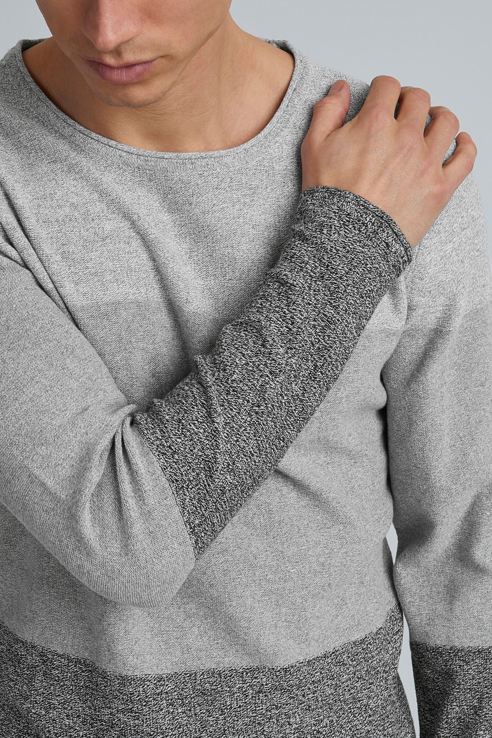 Blend Rundhalspullover »Strickrundhalspullov BHHans«