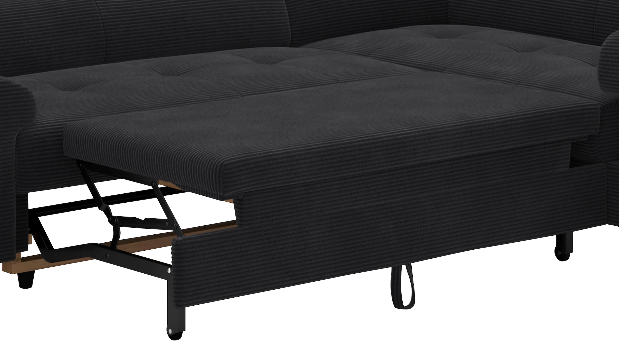 COTTA Ecksofa »Aura L-Form«, mit Schlaffunktion, Bettkasten und Kopfteilverstellung