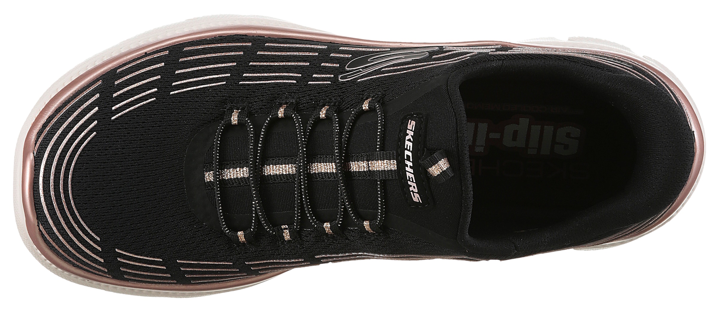 Skechers Slip-On Sneaker »SUMMITS PLUS-SOFT LUSTER«  Freizeitschuh, Schlupfschuh in veganer Verarbeitung