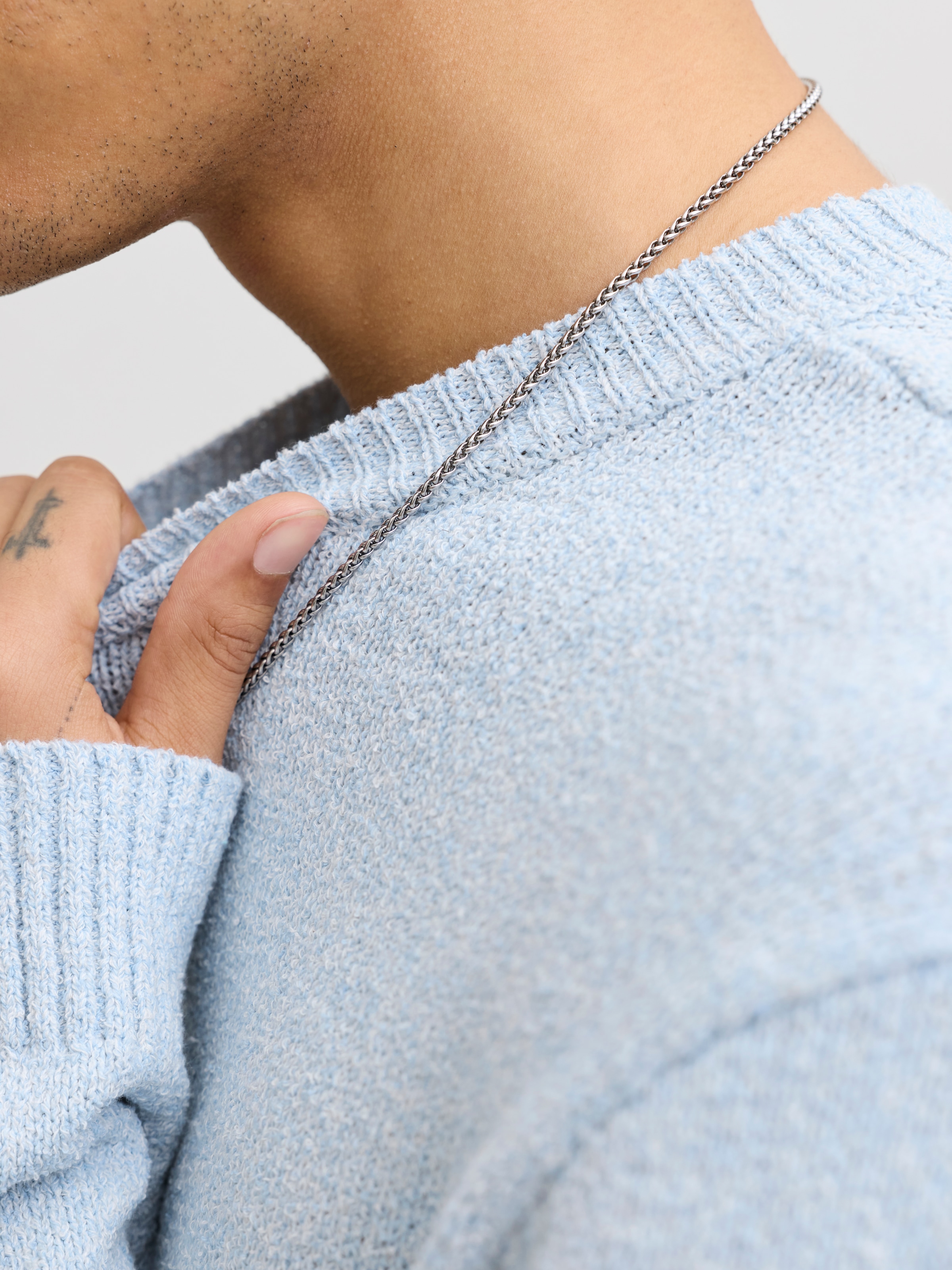 Jack & Jones Rundhalspullover »JORNORREBRO CATSKILLS KNIT CREW NECK SN«