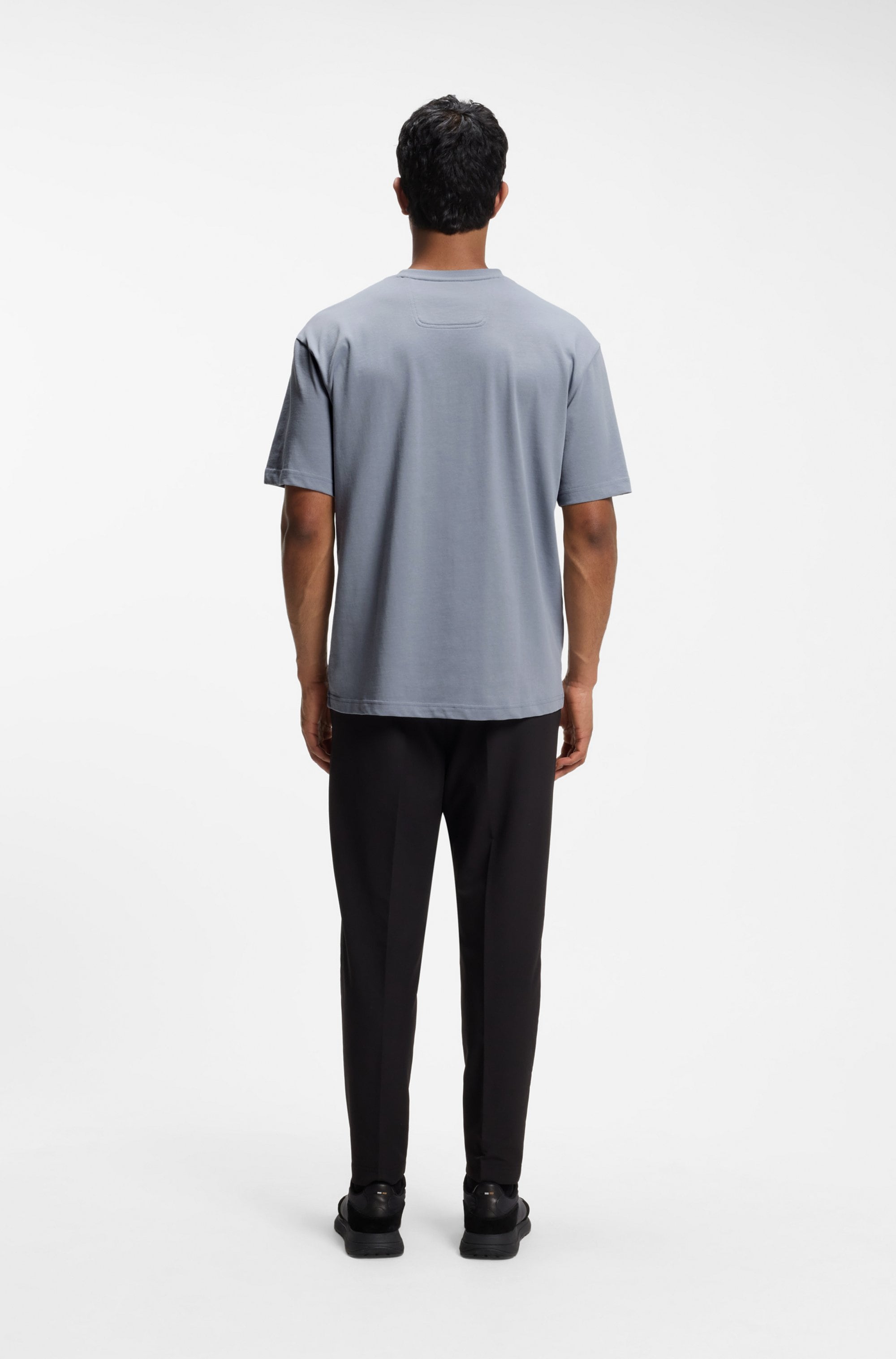 BOSS GREEN T-Shirt »Tee 10 Relaxed Fit« Rundhalsausschnitt, relaxed Fit, reine Baumwolle