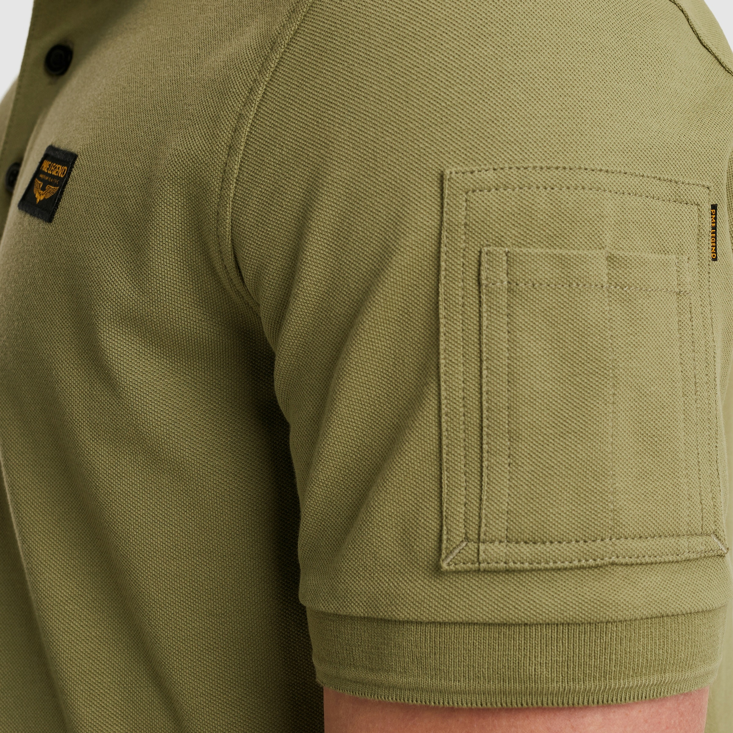 PME LEGEND Poloshirt mit Logostickerei