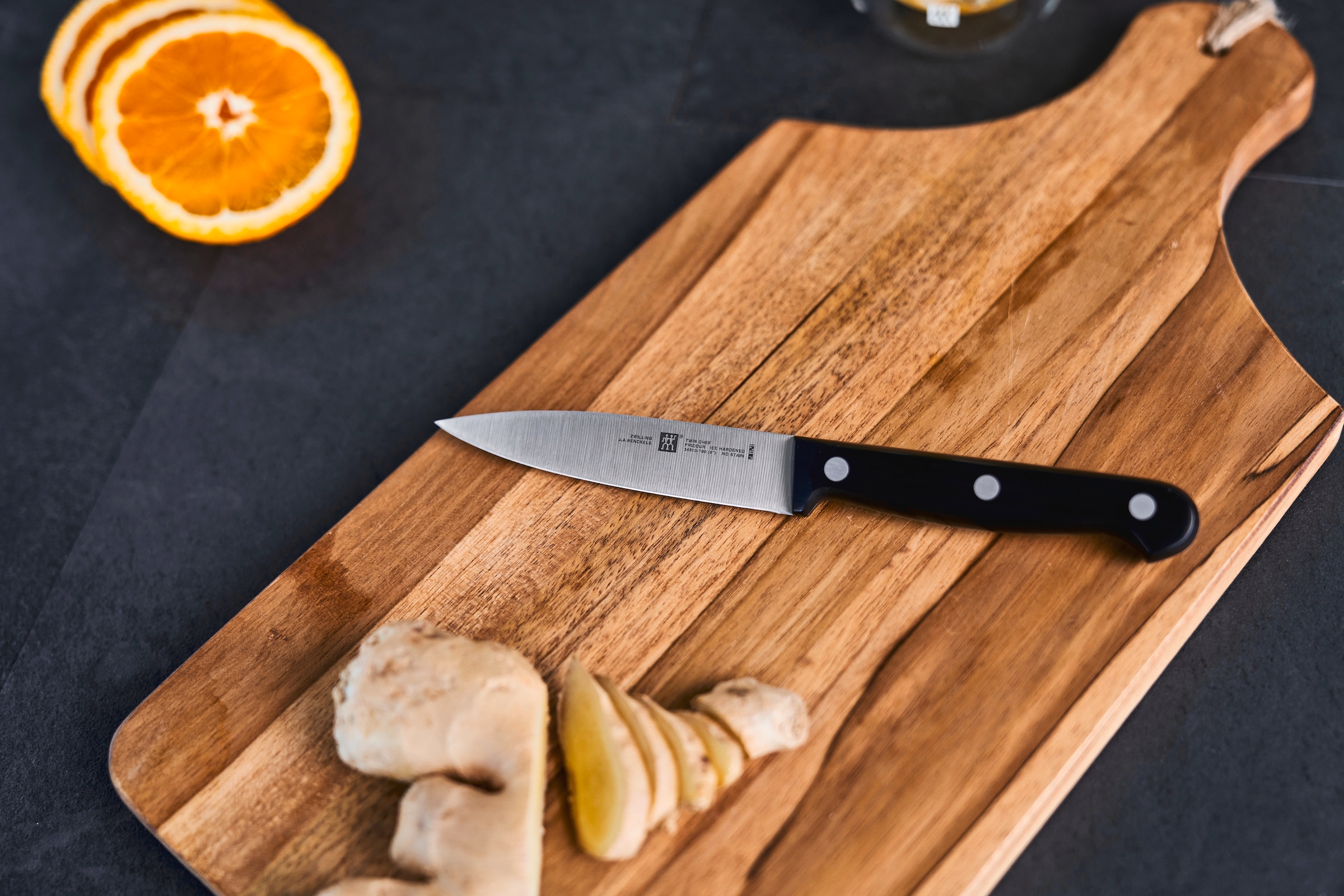 Zwilling Messerblock »TWIN Chef 2«, 8 tlg., Messerblock mit 5 Messern + 1 Schere + 1 Wetzstahl, Bambus