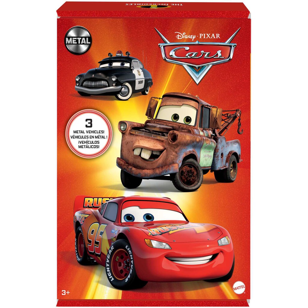 Mattel® Spielzeug-Auto »Disney Pixar Cars Die-Cast 3er-Pack«