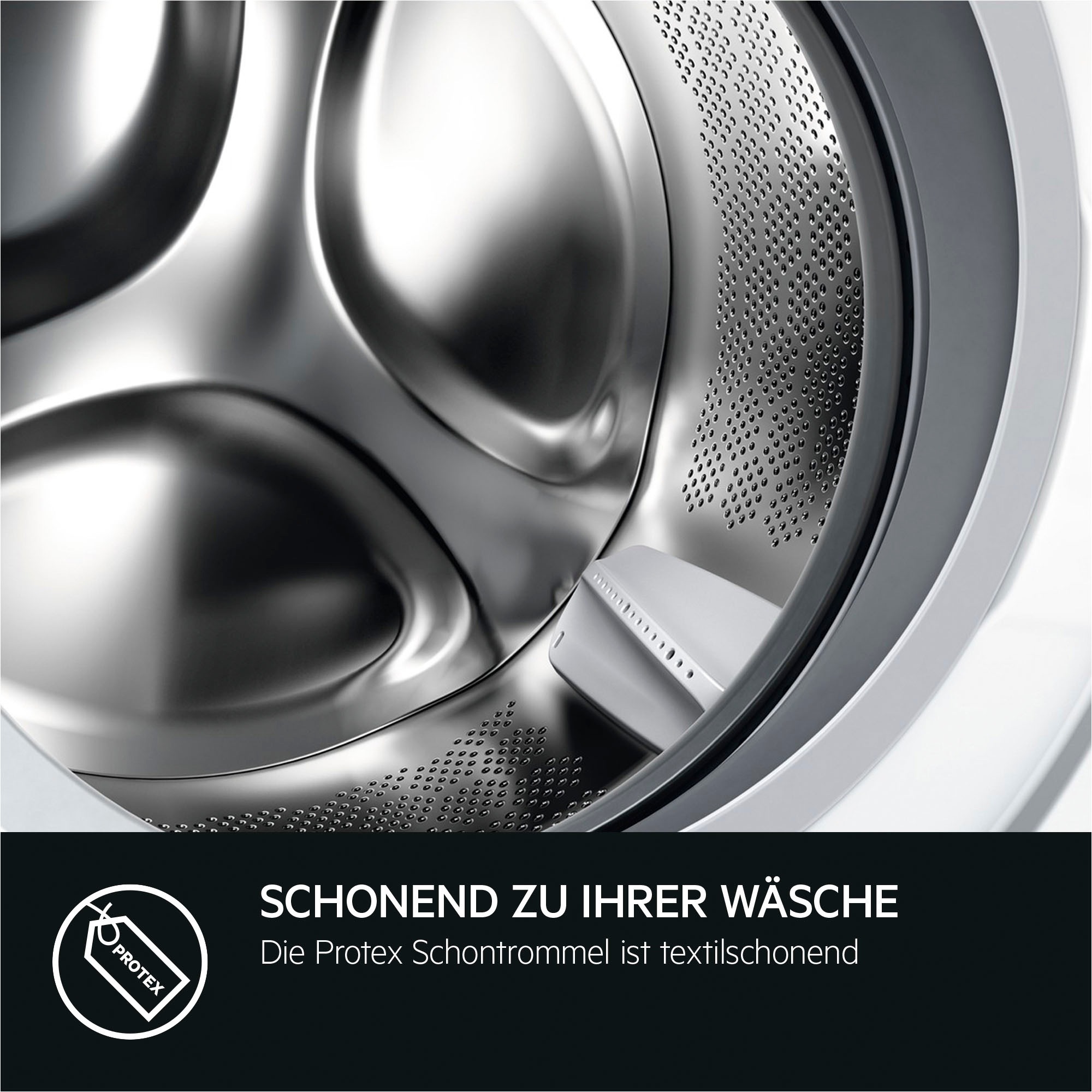 AEG Waschmaschine, LR6D60490 914915144, 9 kg, 1400 U/min, ProSense® Mengenautomatik​ - spart bis 40% Zeit, Wasser und Energie