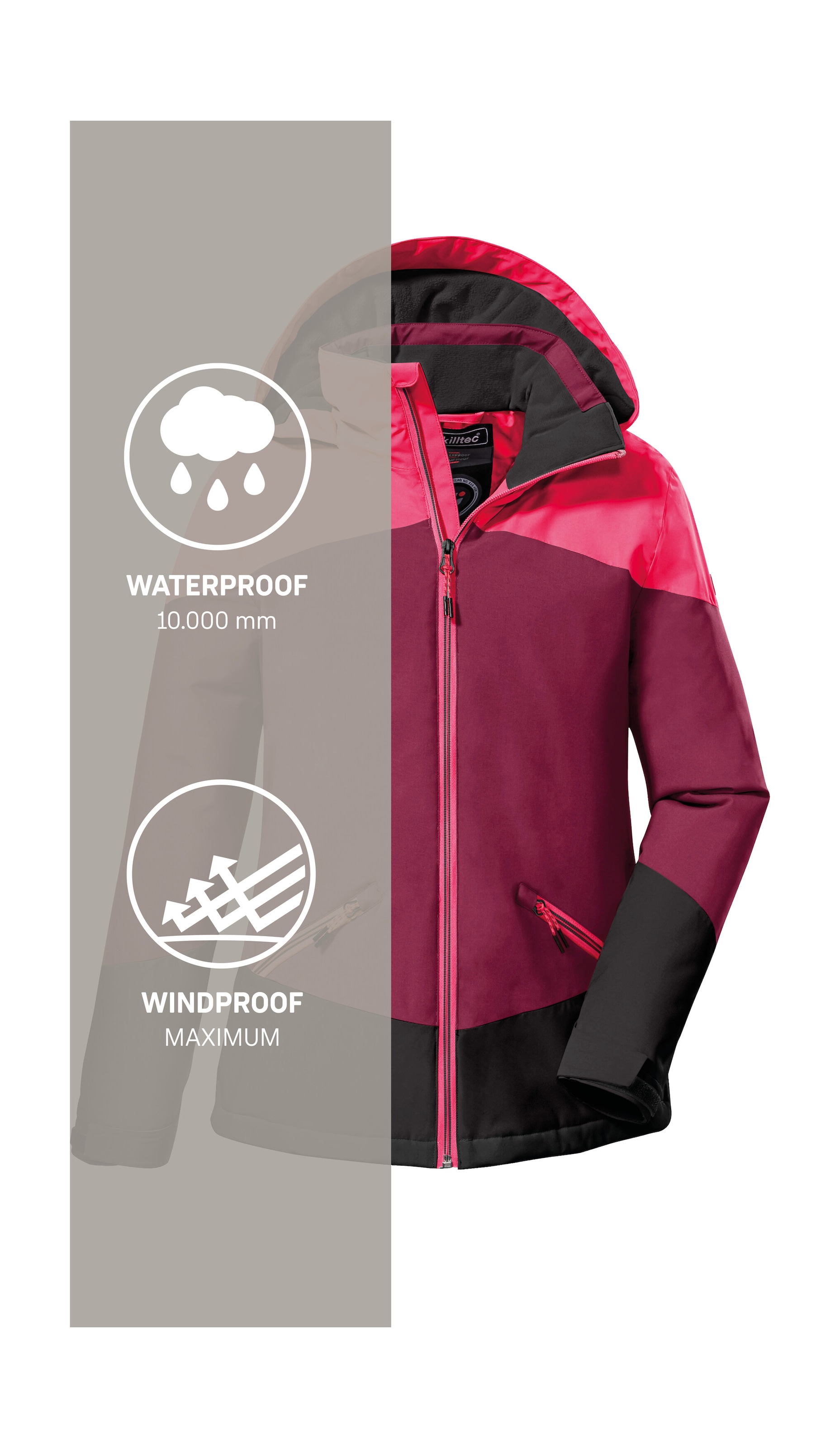 Killtec Outdoorjacke »KOW 195 GRLS JCKT«