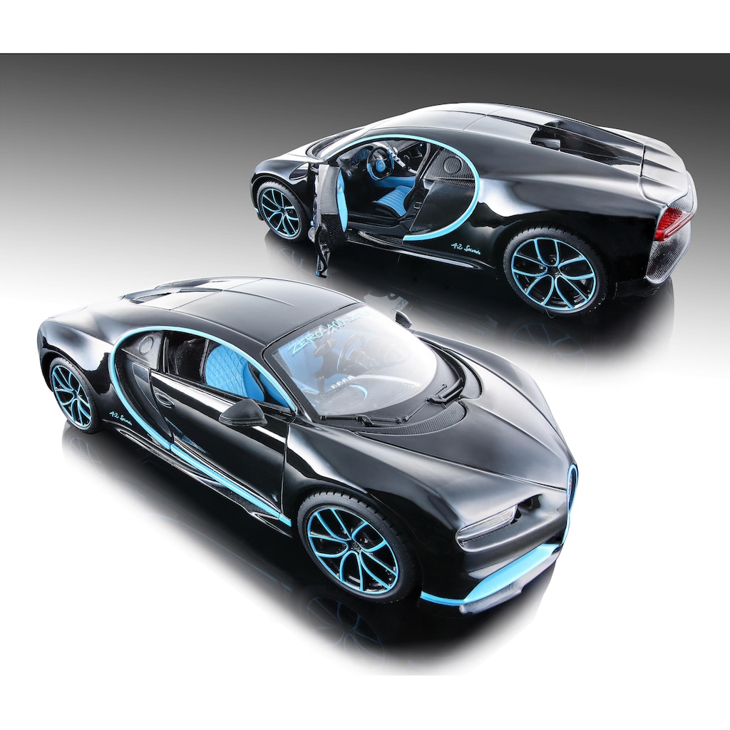 Maisto® Sammlerauto »Bugatti Chiron, 1:24, schwarz«, 1:24