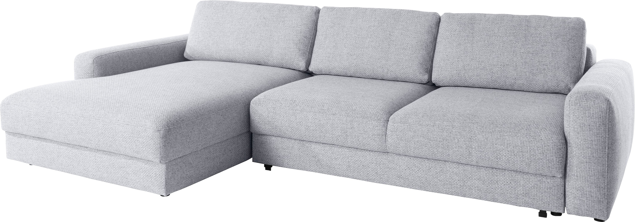 Places of Style Ecksofa »Bloomfield, bequem und elegant, L-Form«, wahlweise mit Bettfunktion und Bettkasten