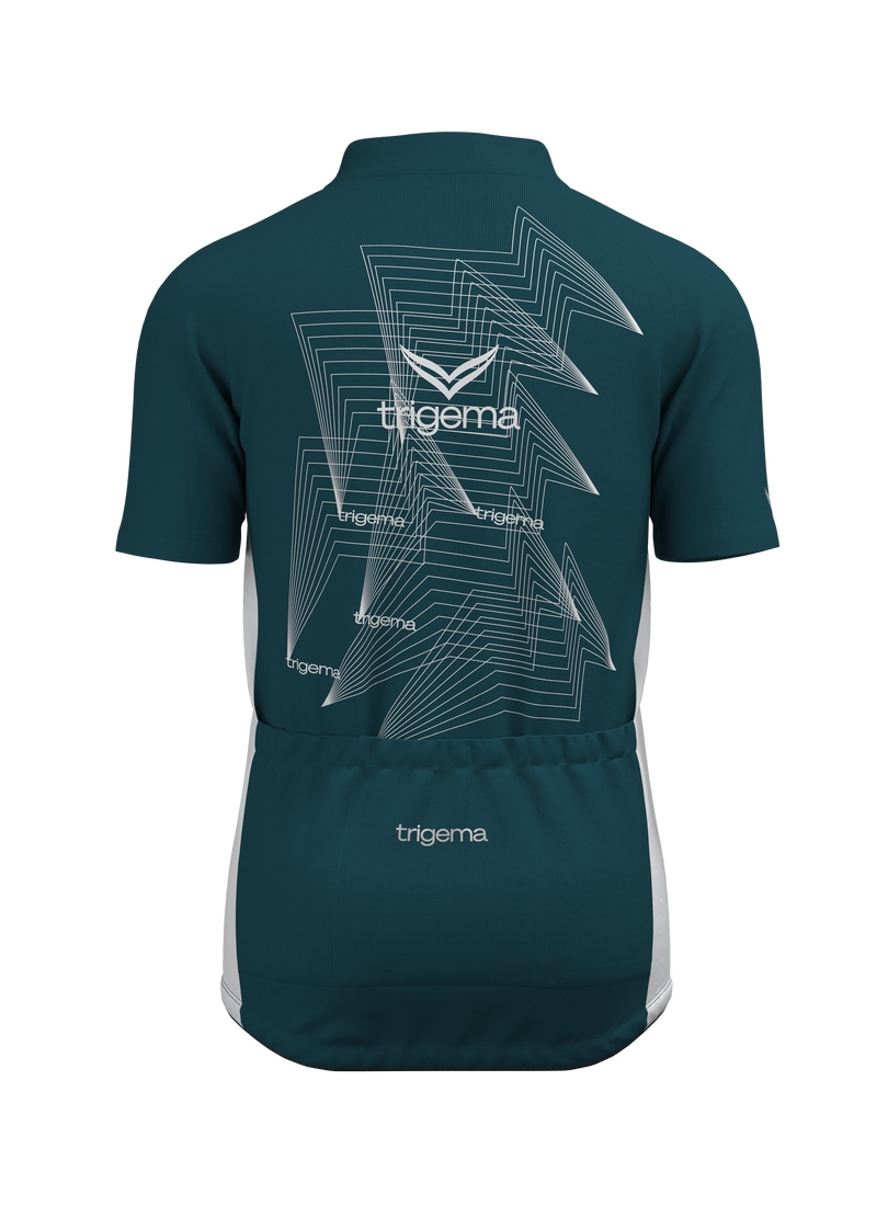 Trigema Poloshirt »TRIGEMA Fahrradjacke mit Spiralförmigen Design« 1