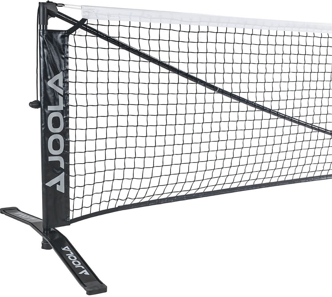Joola Pickleballnetz »Symmetry Pickleball Net«, (Packung, 12 St.), mit Stahlrahmen, PPVC-Netz, Outdoor / Out-/ Indoor, inkl. Tragetasche