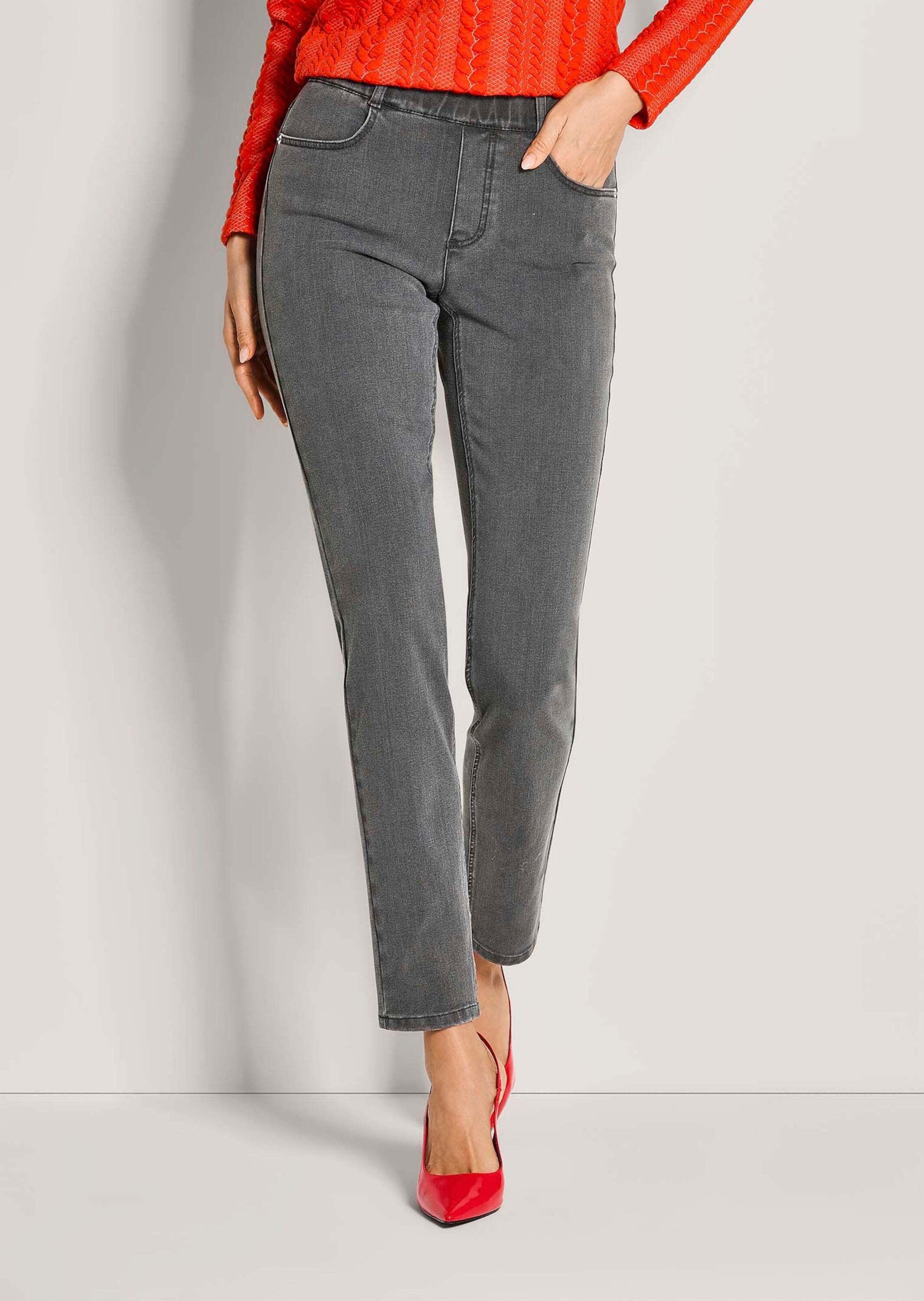 MADELEINE Regular-fit-Jeans »Jeggings Denim-Leggings mit Schlupfbund«