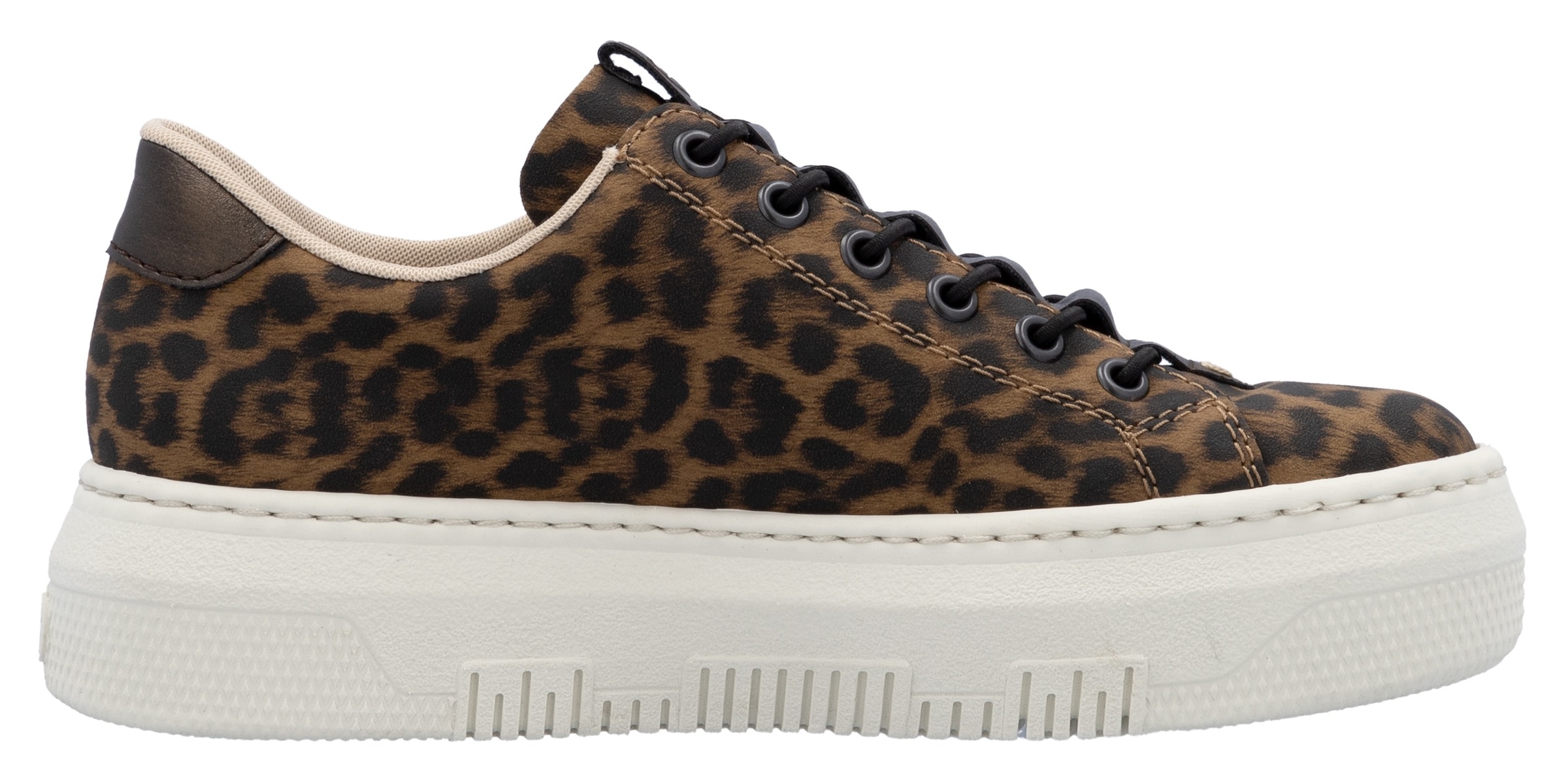 Rieker Plateausneaker, Sneaker, Slip-On Sneaker, Slipper mit Schaftrandpolster