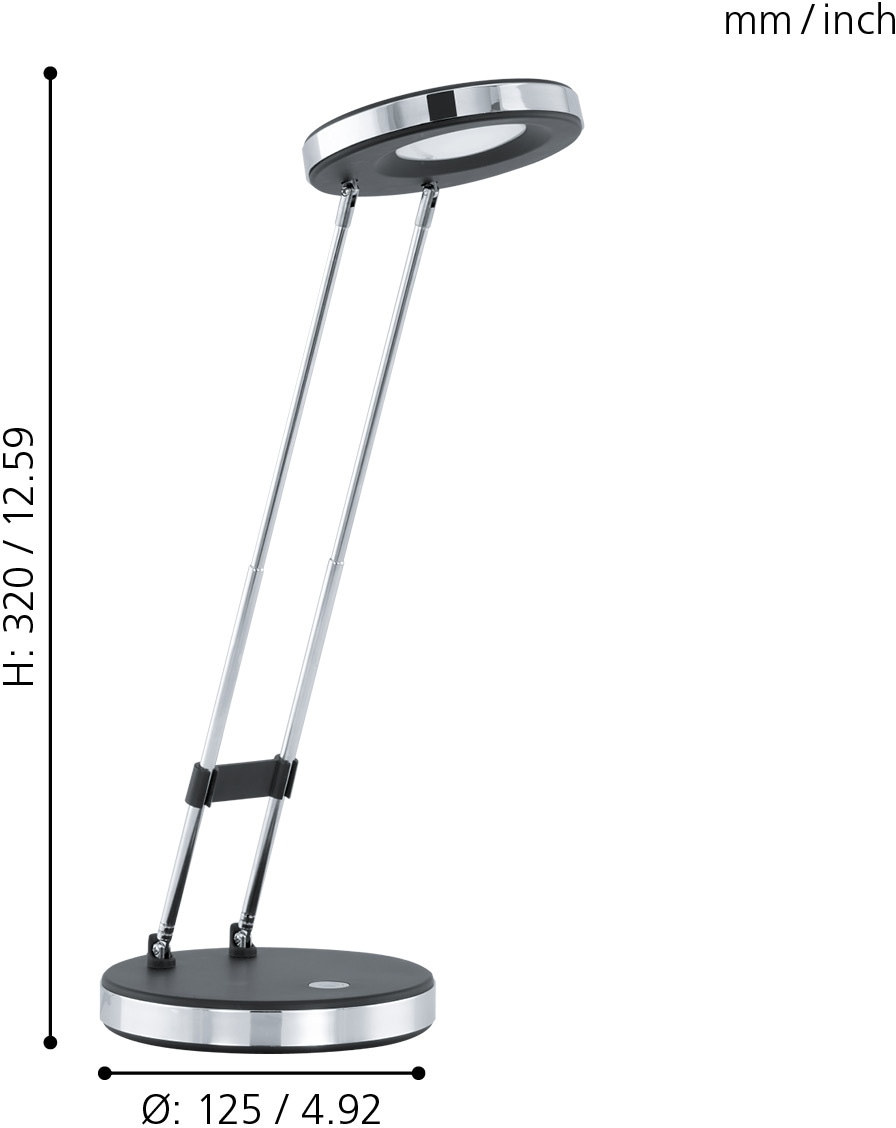 EGLO LED Tischleuchte »Gexo«, 1 flammig, Leuchtmittel LED-Board | LED fest integriert