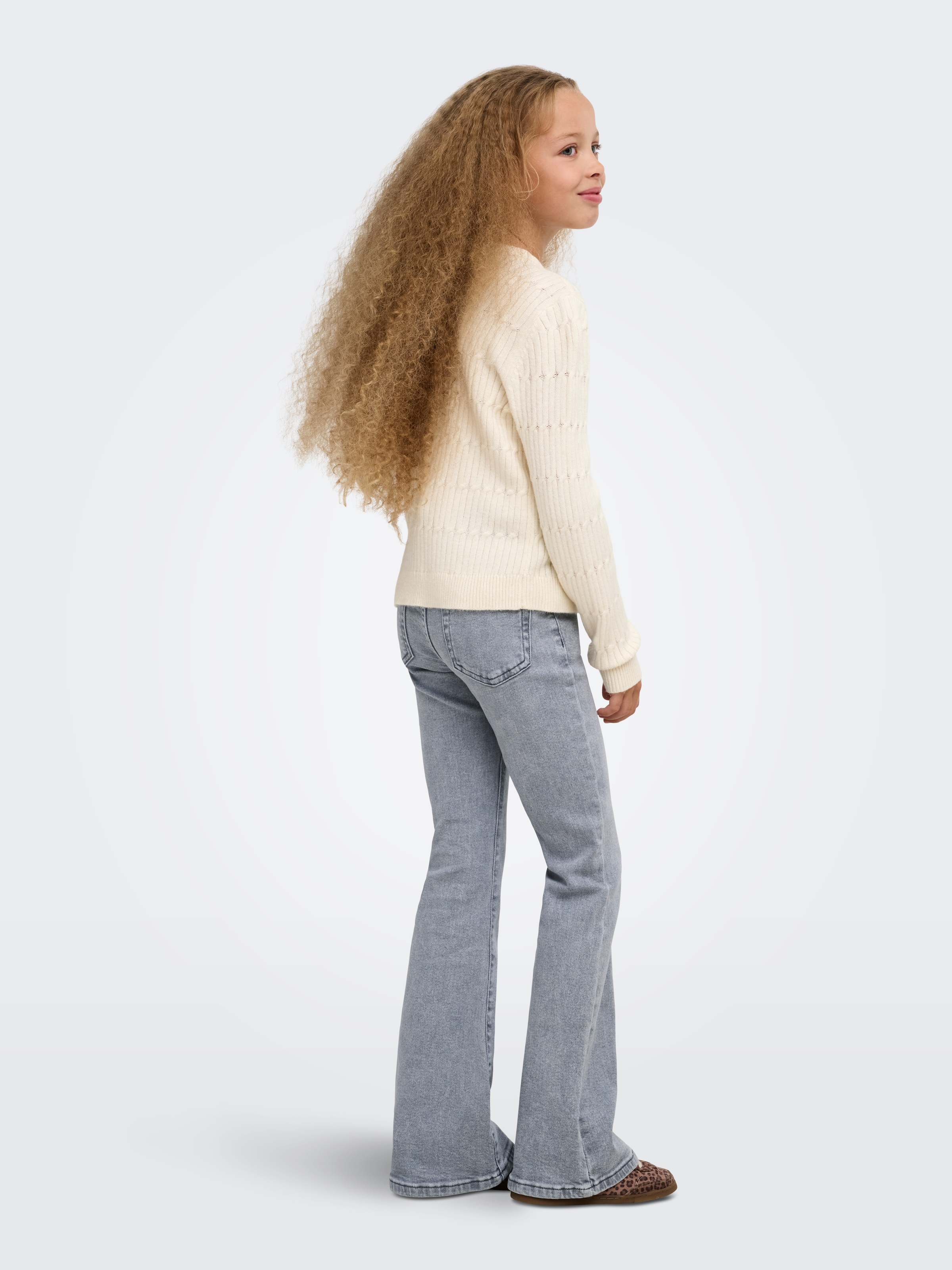 KIDS ONLY Bootcut-Jeans »KOGJUICY REG FLARED REA708 DNM NOOS« Baumwollmischung, ausgestellt
