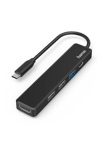 USB-Adapter »USB-C Hub Multiport, 5 Ports, 3x USB A, USB C, HDMI™, Notebook, Laptop«,...
