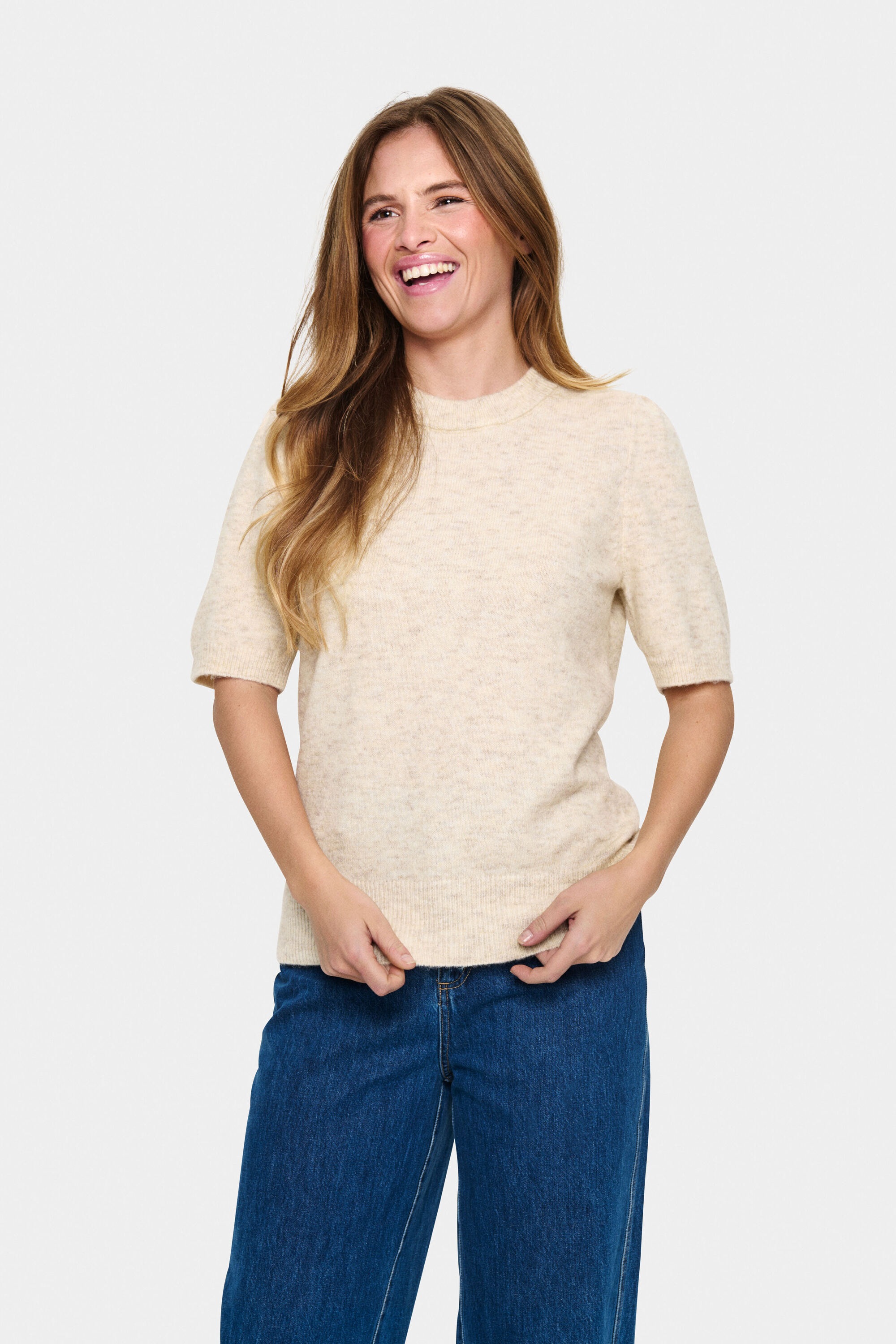 Saint Tropez Strickpullover »Damen Strickpullover ZanettSZ«