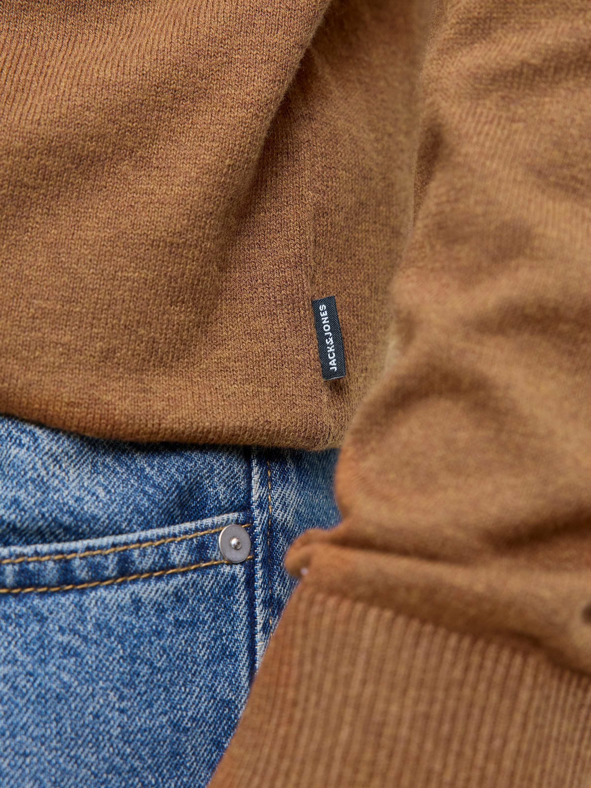 Jack & Jones Strickpullover »JJEEMIL KNIT CREW NECK NOOS«, mit Rundhalsausschnitt