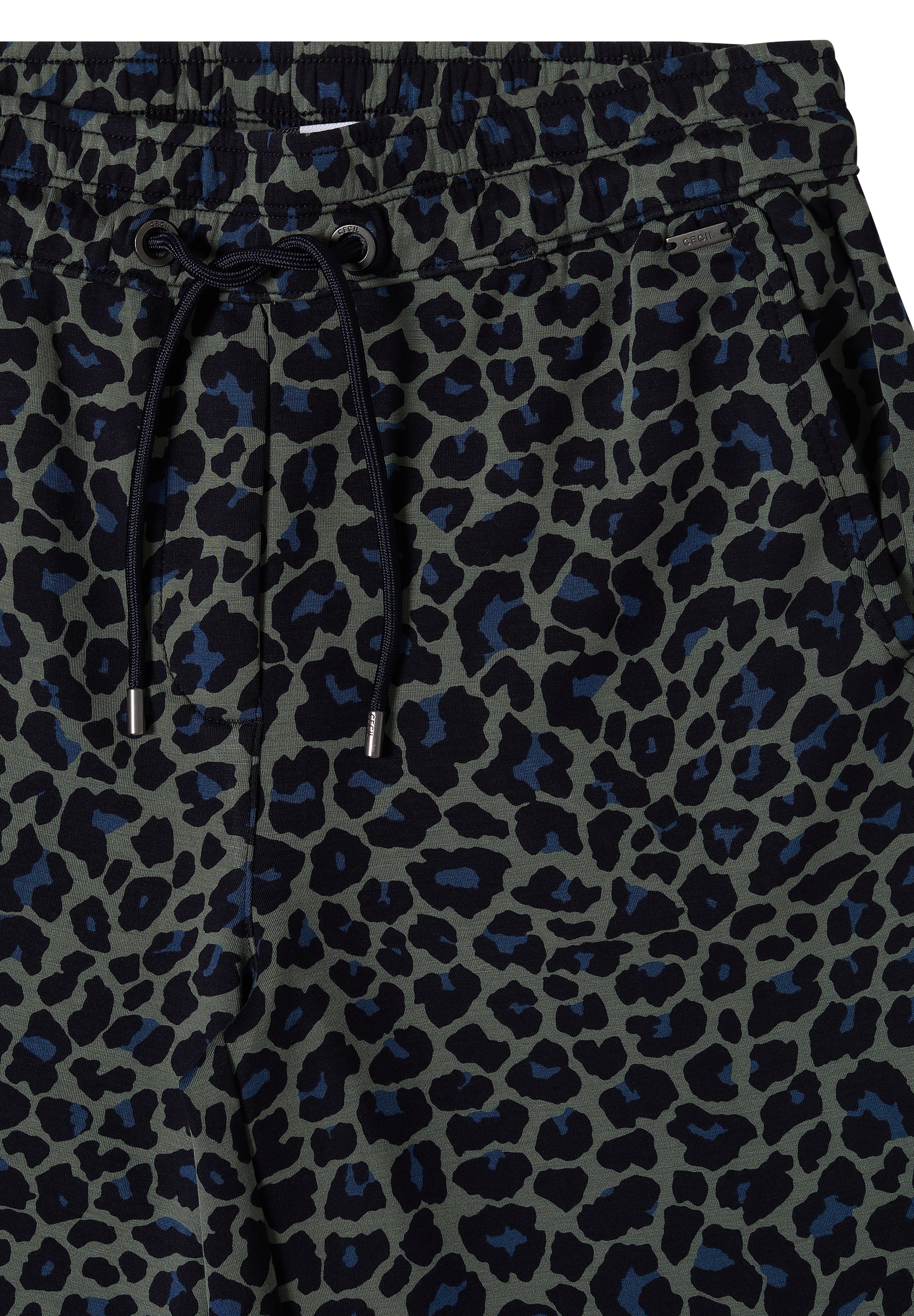 Cecil Stoffhose »Style Neele«  Viskosemix in Silk-Touch-Qualität, Elastikbund, Animal Print