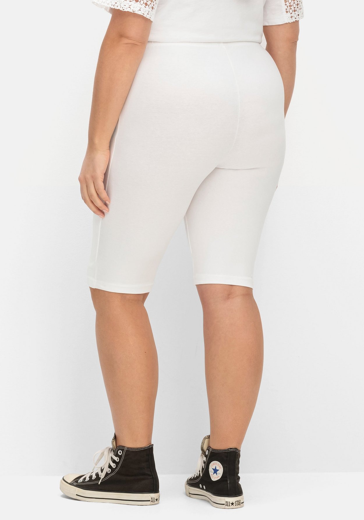 Sheego Radlerhose »Radlerhose mit hohem Baumwollanteil«