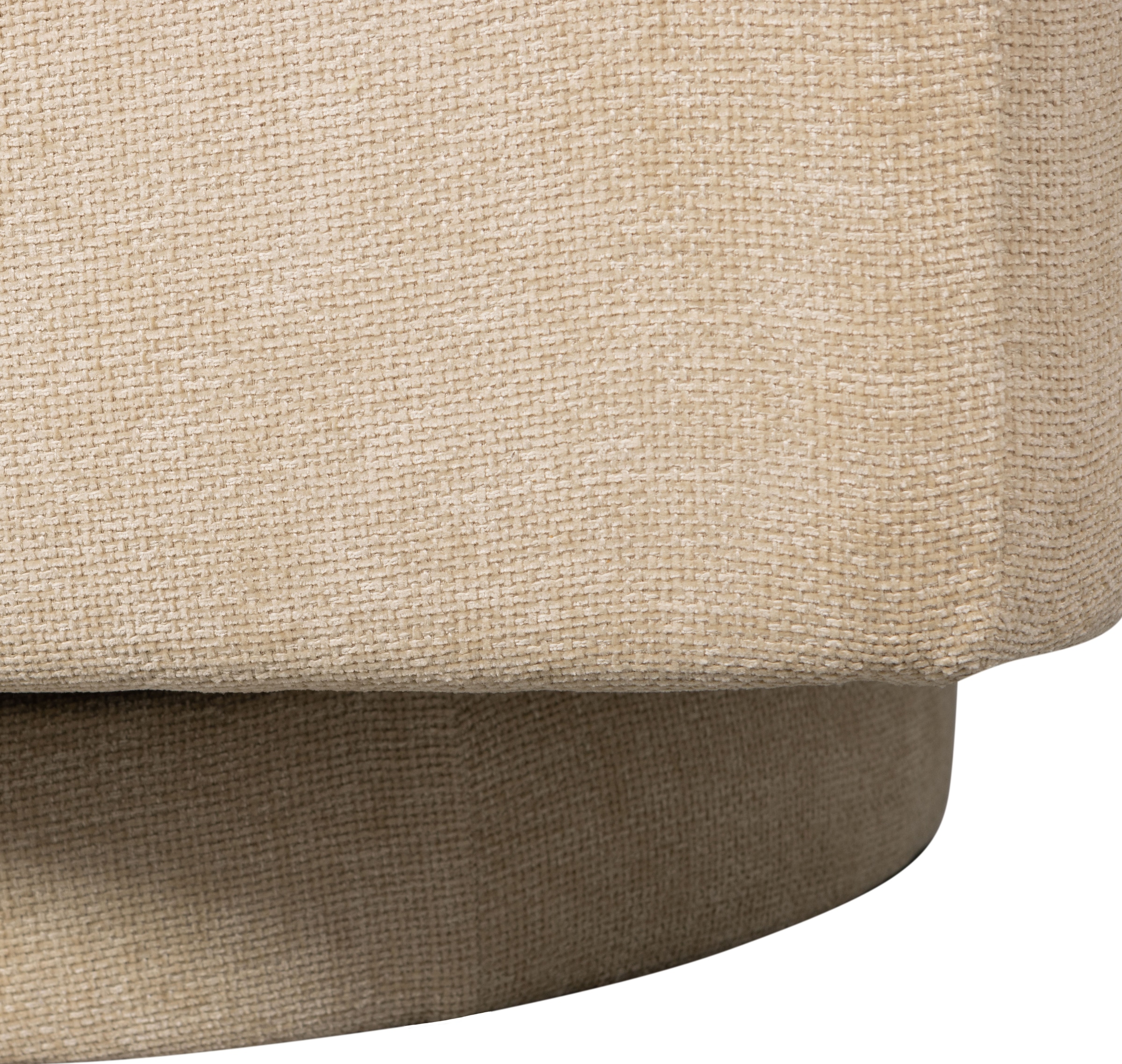 WOOOD Drehsessel »Oscar«, mit weichem Chenille-Bezug, Breite 78 cm