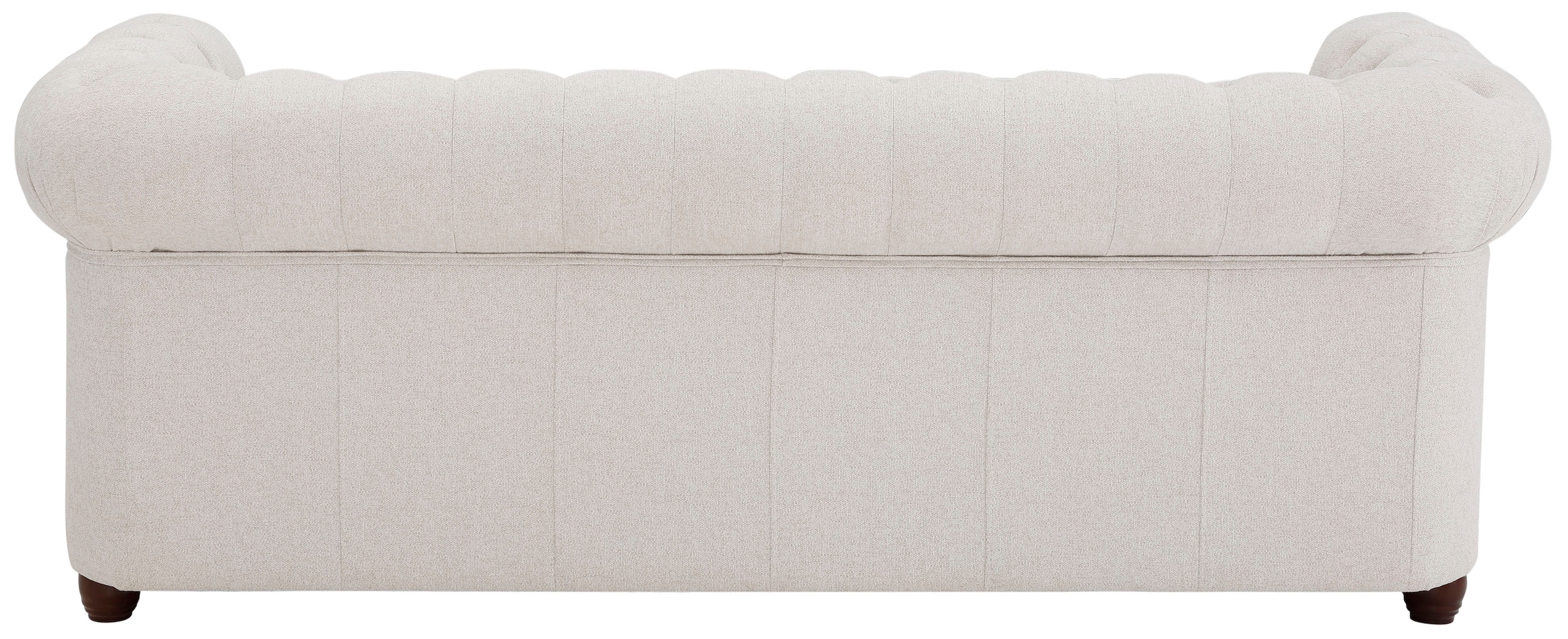 Home affaire Chesterfield-Sofa »New Castle«, mit hochwertiger Knopfheftung in Chesterfield-Design, B/T/H: 203/86/72