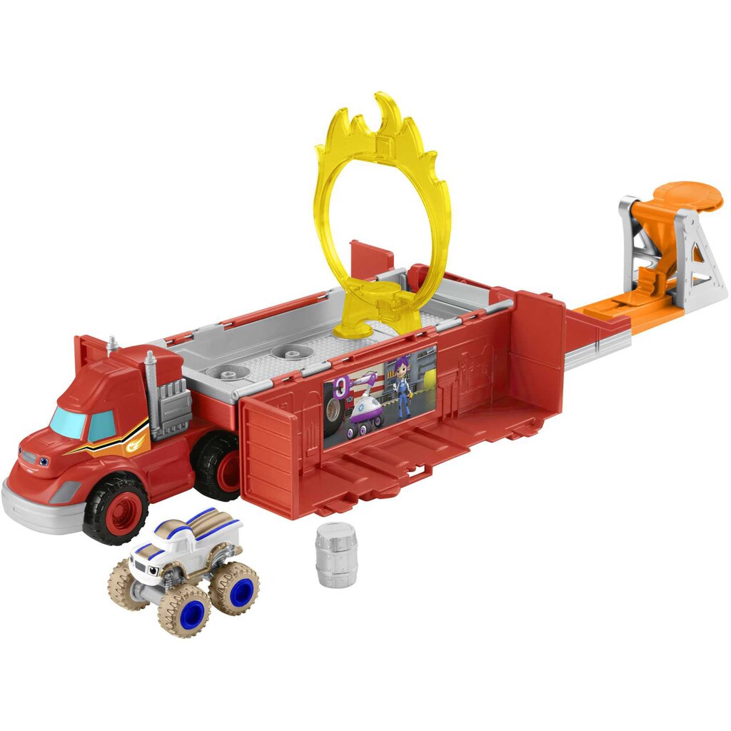 Fisher-Price® Spielzeug-Transporter »Blaze und die Monstermaschinen, Stunt-Transporter-Spielset«