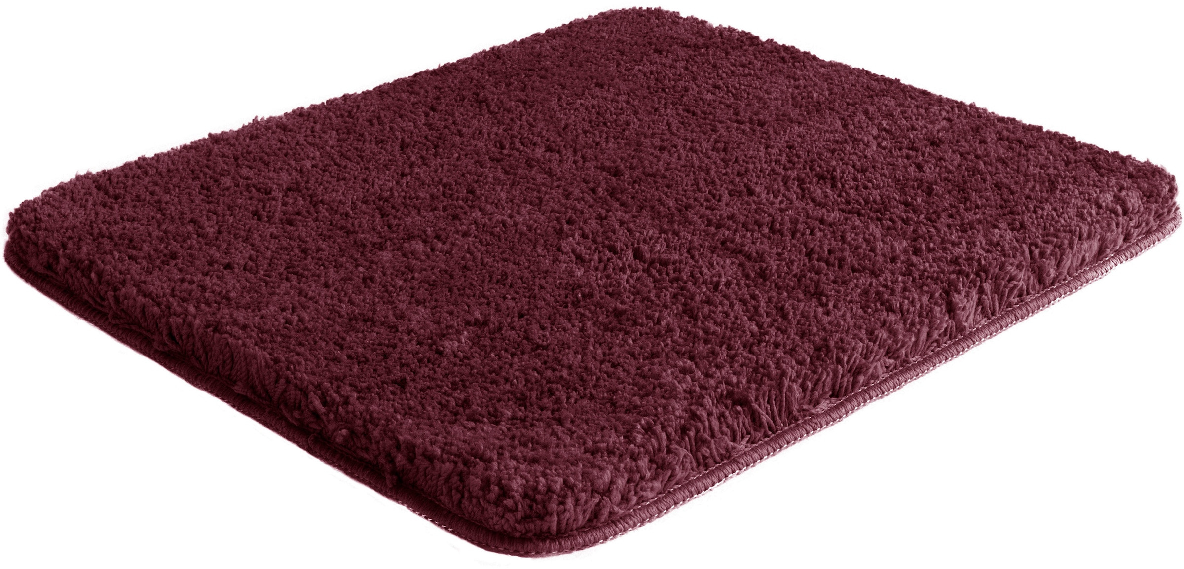 my home Badematte Badteppich, rund 30 »Sanremo«, fußbodenheizungsgeeignet-schnell erhältlich & unifarben, als beschichtet, rutschhemmend 3-tlg. trocknend-strapazierfähig, rechteckig, mm, Set Höhe