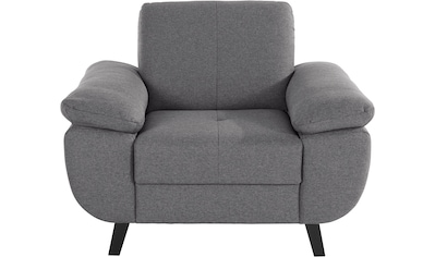 TRENDMANUFAKTUR Sessel »Quadro«, mit extra breiten Armlehnen, in moderner Optik kaufen