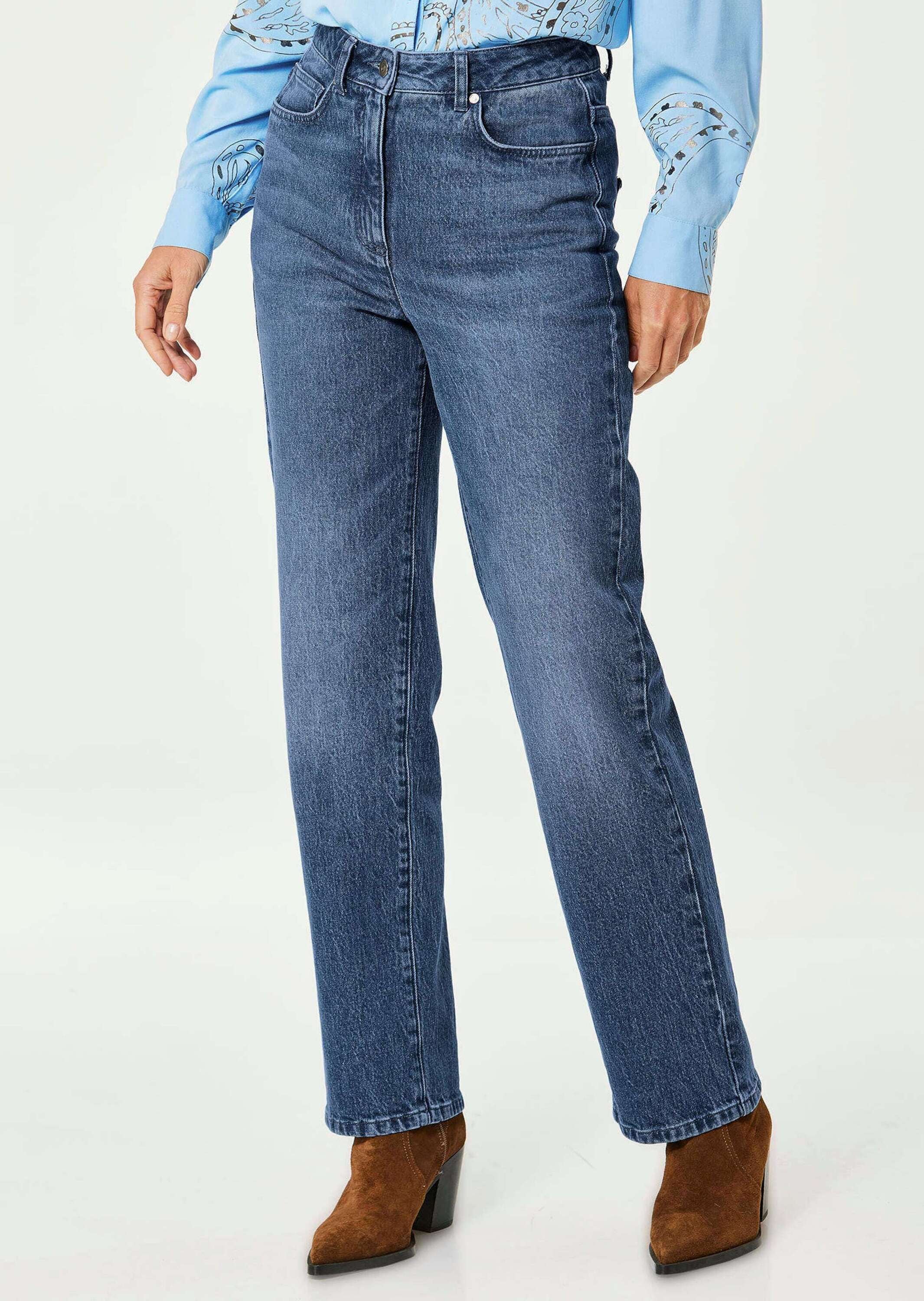 GOLDNER Stretch-Hose »Kurzgröße Jeans«