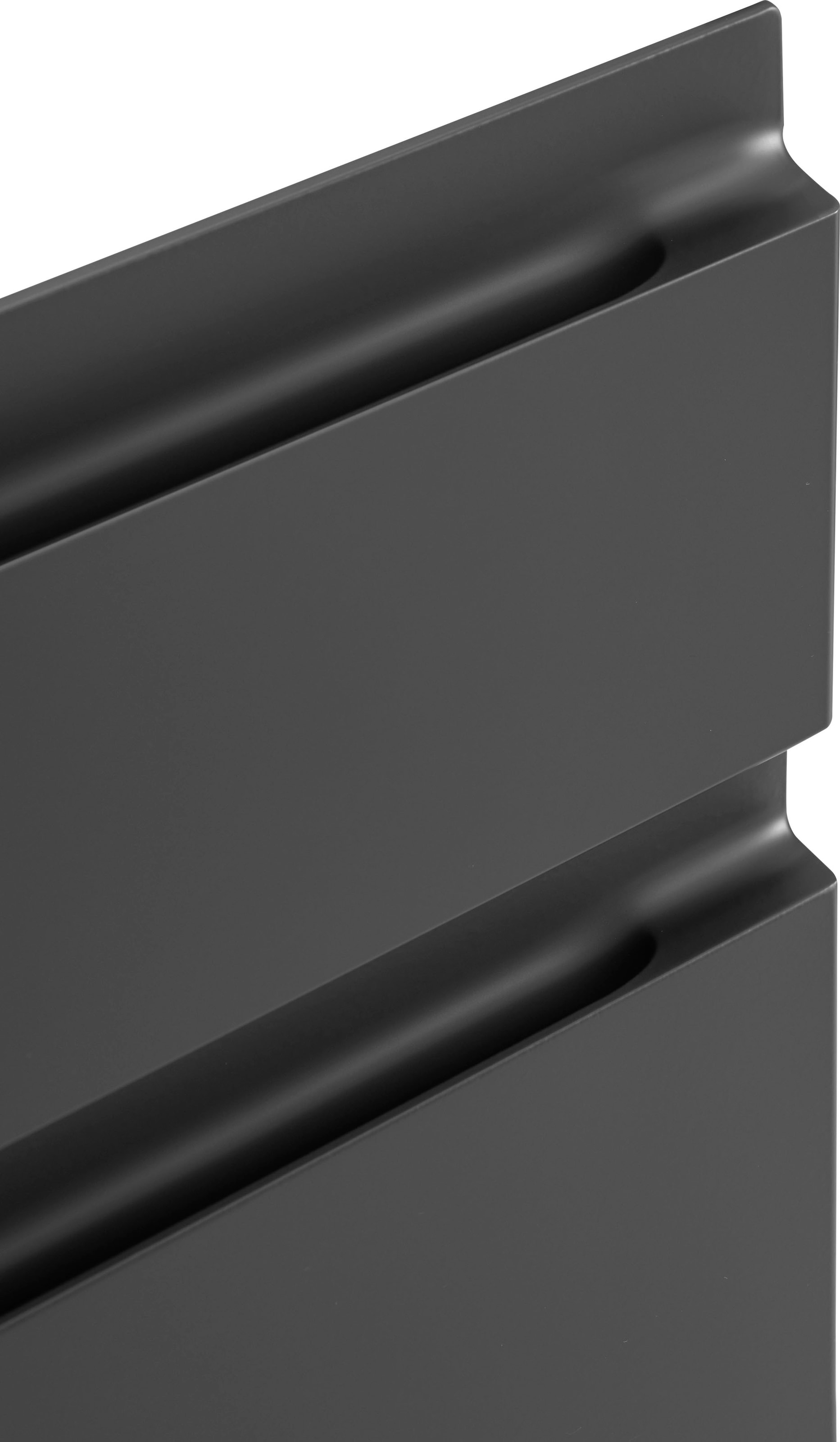 KOCHSTATION Unterschrank »KS-Bruneck« >>Bruneck<< 120 cm breit, für viel Stauraum, hochwertige MDF-Fronten