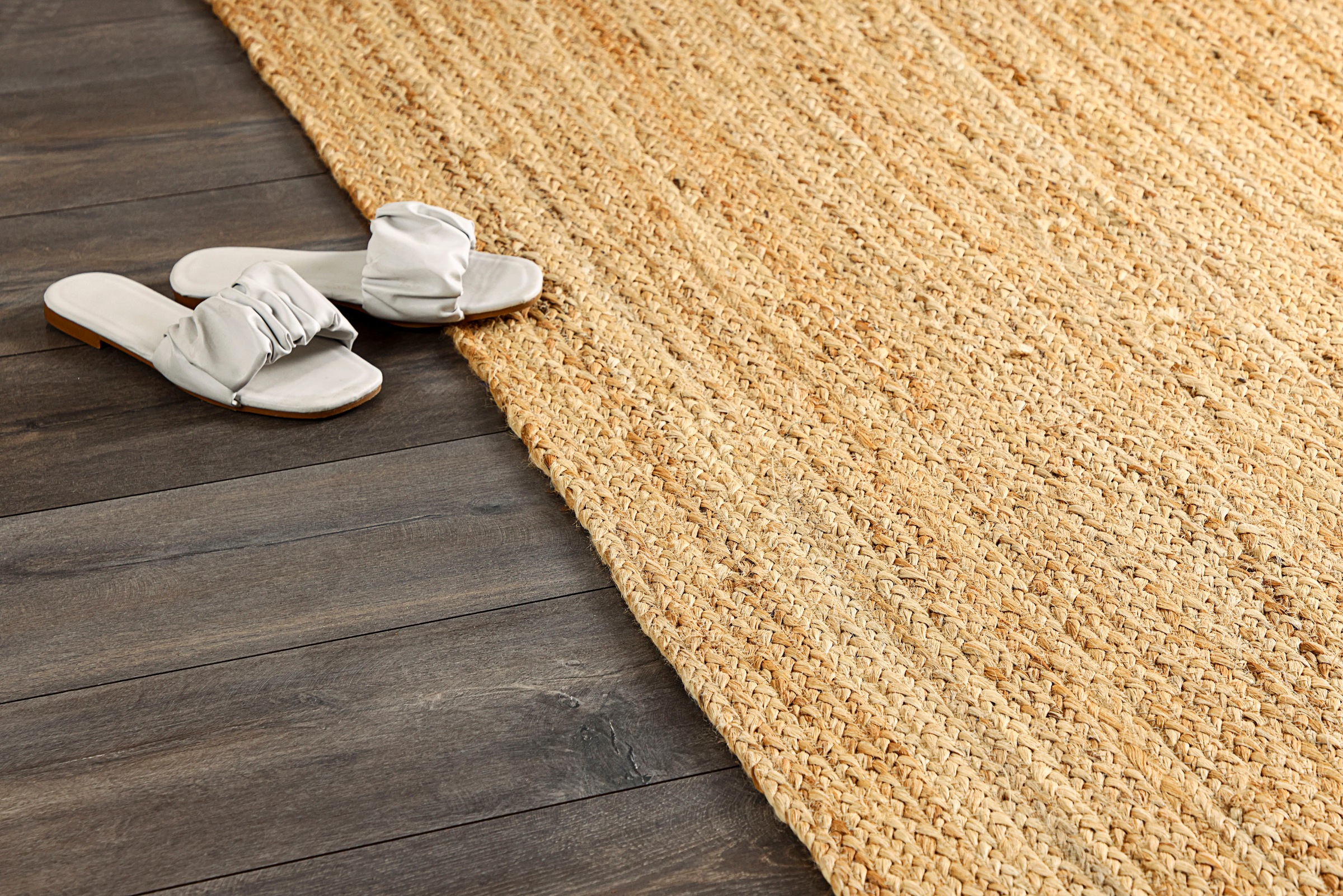 Myflair Möbel & Accessoires Läufer »Lola«, rechteckig, 10 mm Höhe, Juteteppich, Wendeteppich, handgeflochten, 100% Naturfaser, Boho-Style