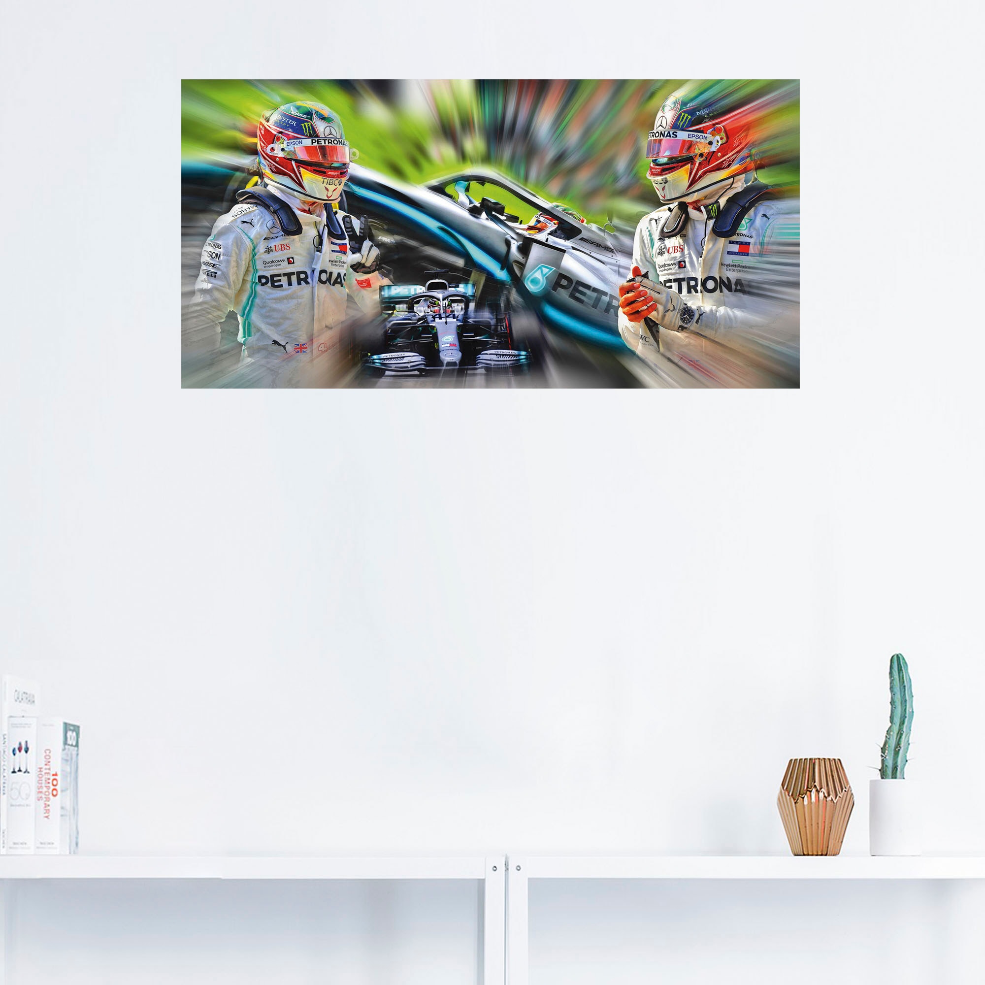 Artland Wandbild »Lewis Hamilton - schnell und erfolgreich«, Bilder von  Berufen, (1 St.), als Alubild, Leinwandbild, Wandaufkleber oder Poster in  versch. Größen auf Rechnung kaufen