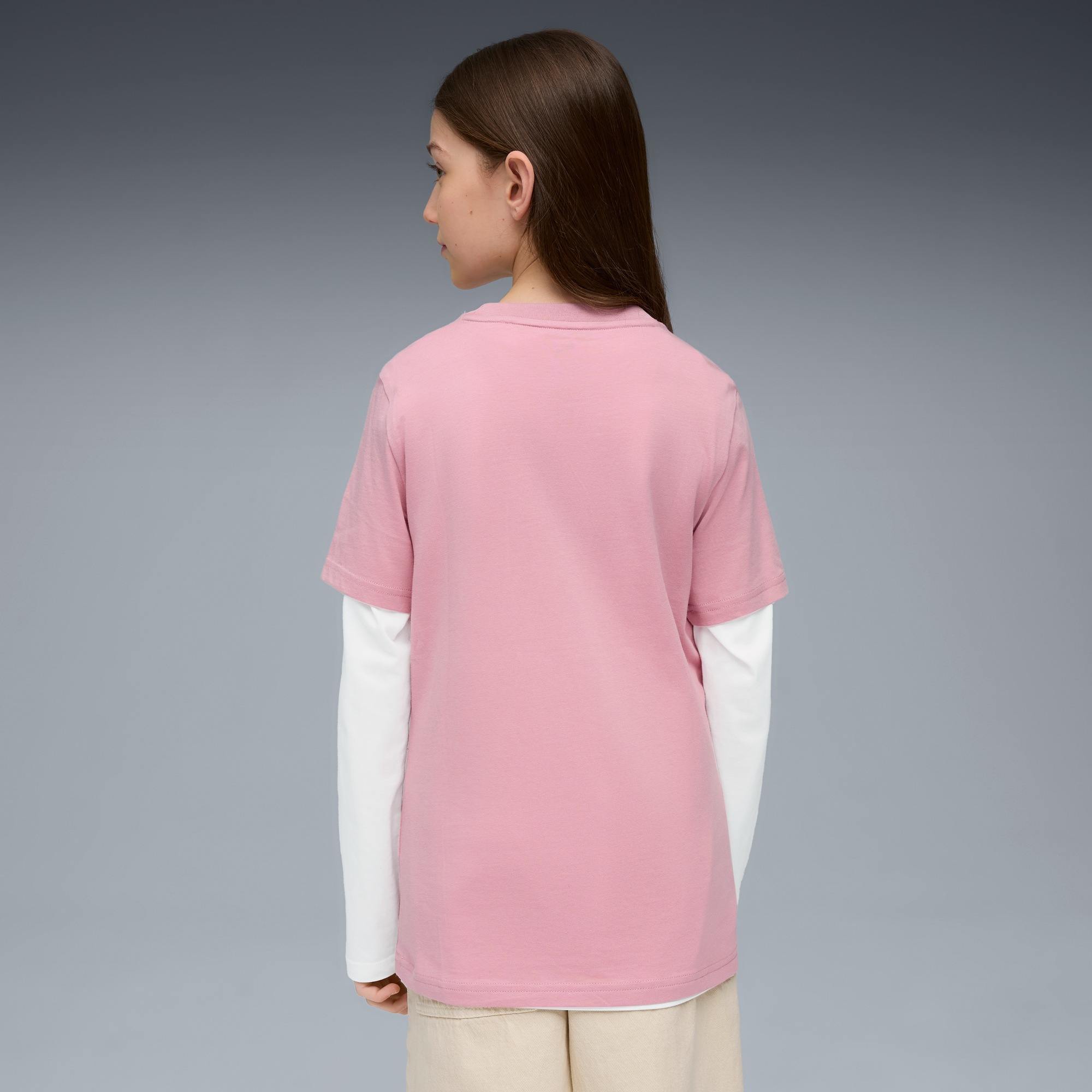 PUMA T-Shirt »ESS NO. 1 LOGO TEE G« Regular Fit, sportlicher Stil, Rundhalsausschnitt, Kurzarm-Design