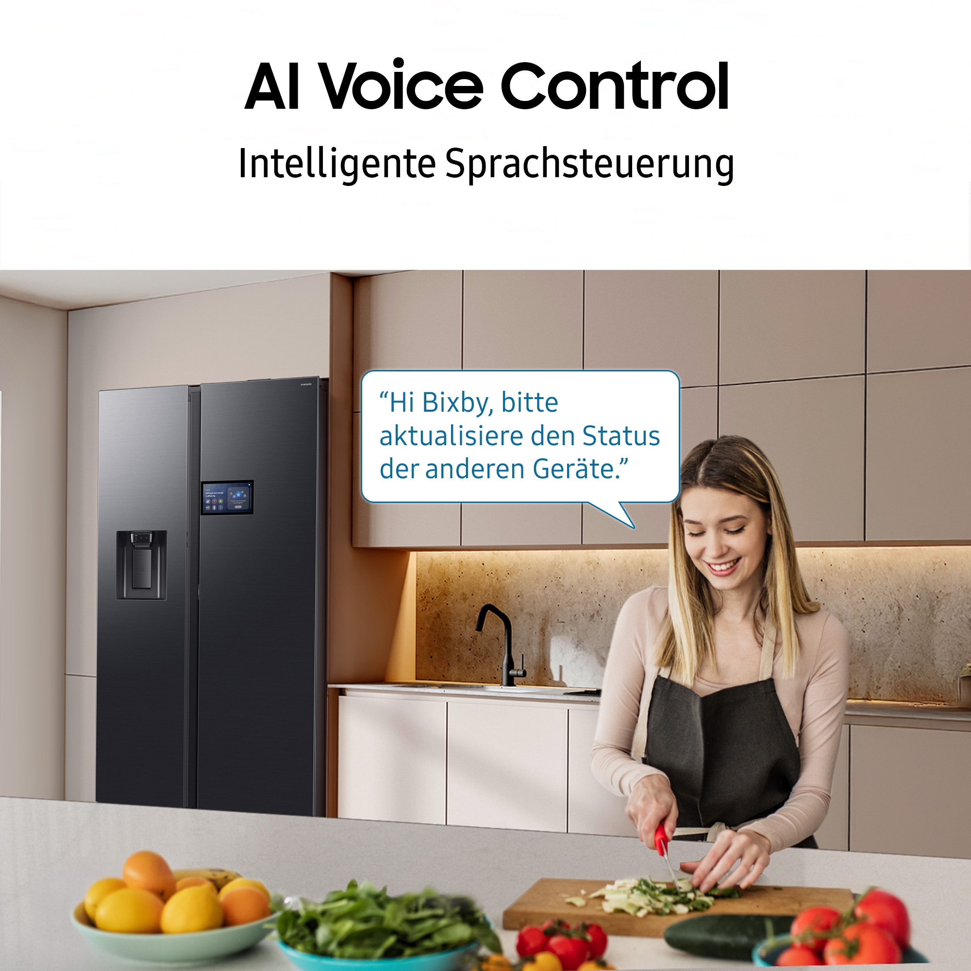 Samsung Side-by-Side RS94F »RS90F65EDF« 178,4 cm hoch 91,2 cm breit Separate Temperaturregelung für Kühl- und Gefrierbereich