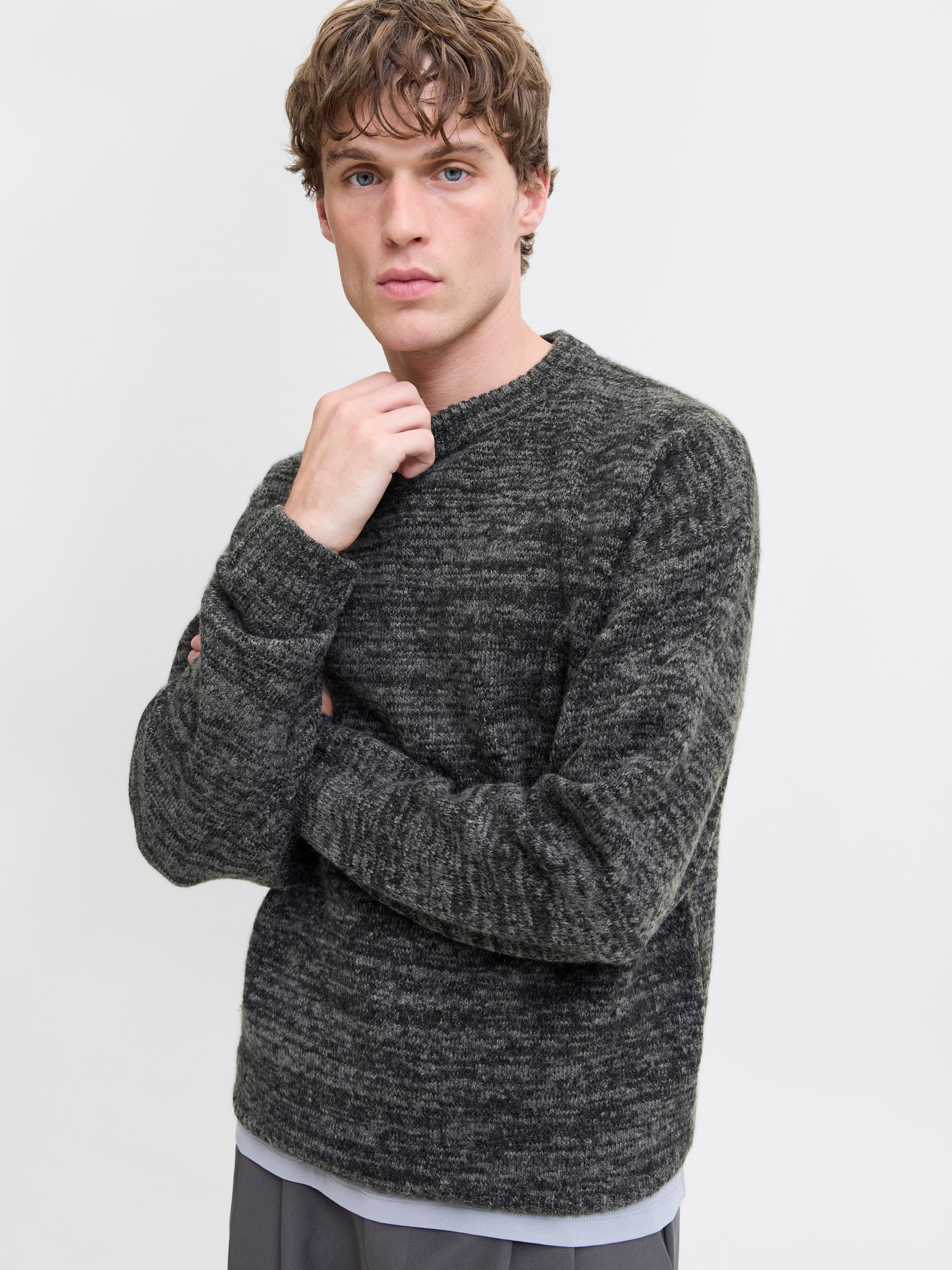 Jack & Jones Strickpullover »JJESOHO OLLIE KNIT CREW NECK SN«