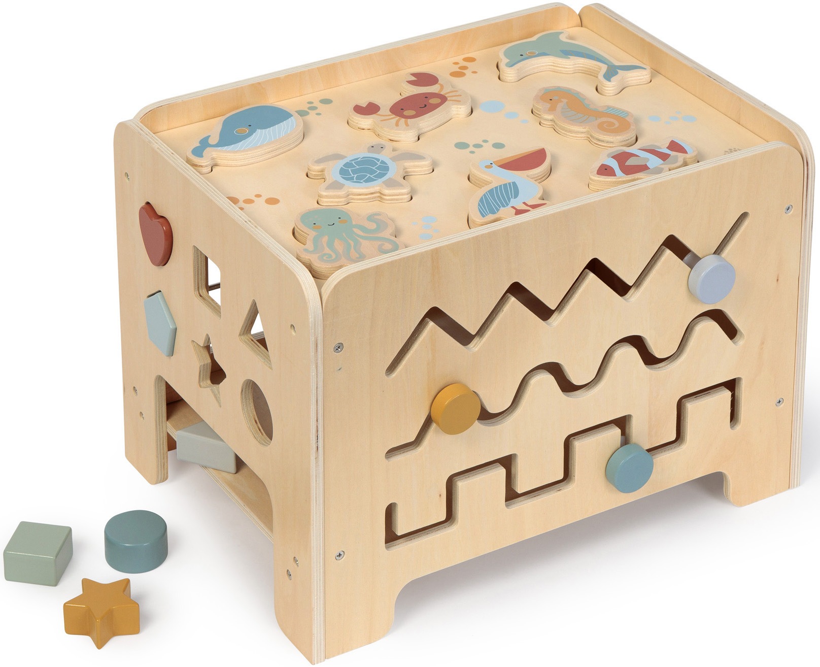 MUSTERKIND® Spielcenter »Motorik-Center Abelia, Ocean«, aus Holz