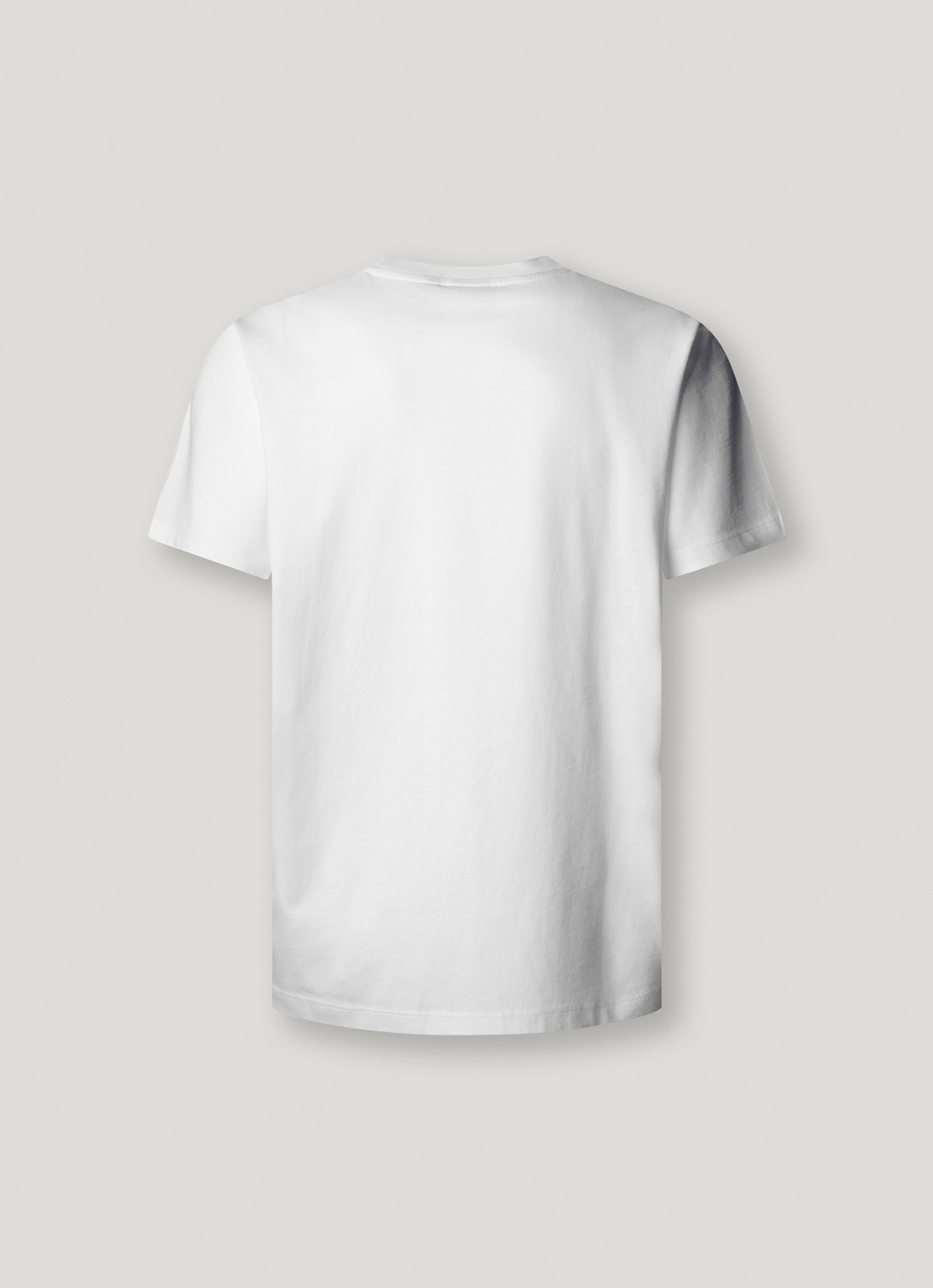 Pepe Jeans Langarmshirt »Small Flag« aus reiner Baumwolle, Rundhals