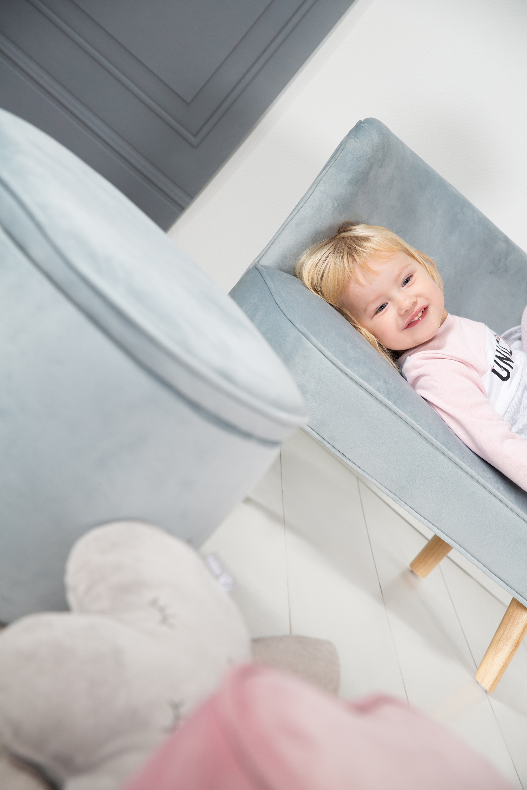 roba® Kindersofa »Lil Sofa«, mit Holzfüßen bei ♕ | Kindersofas