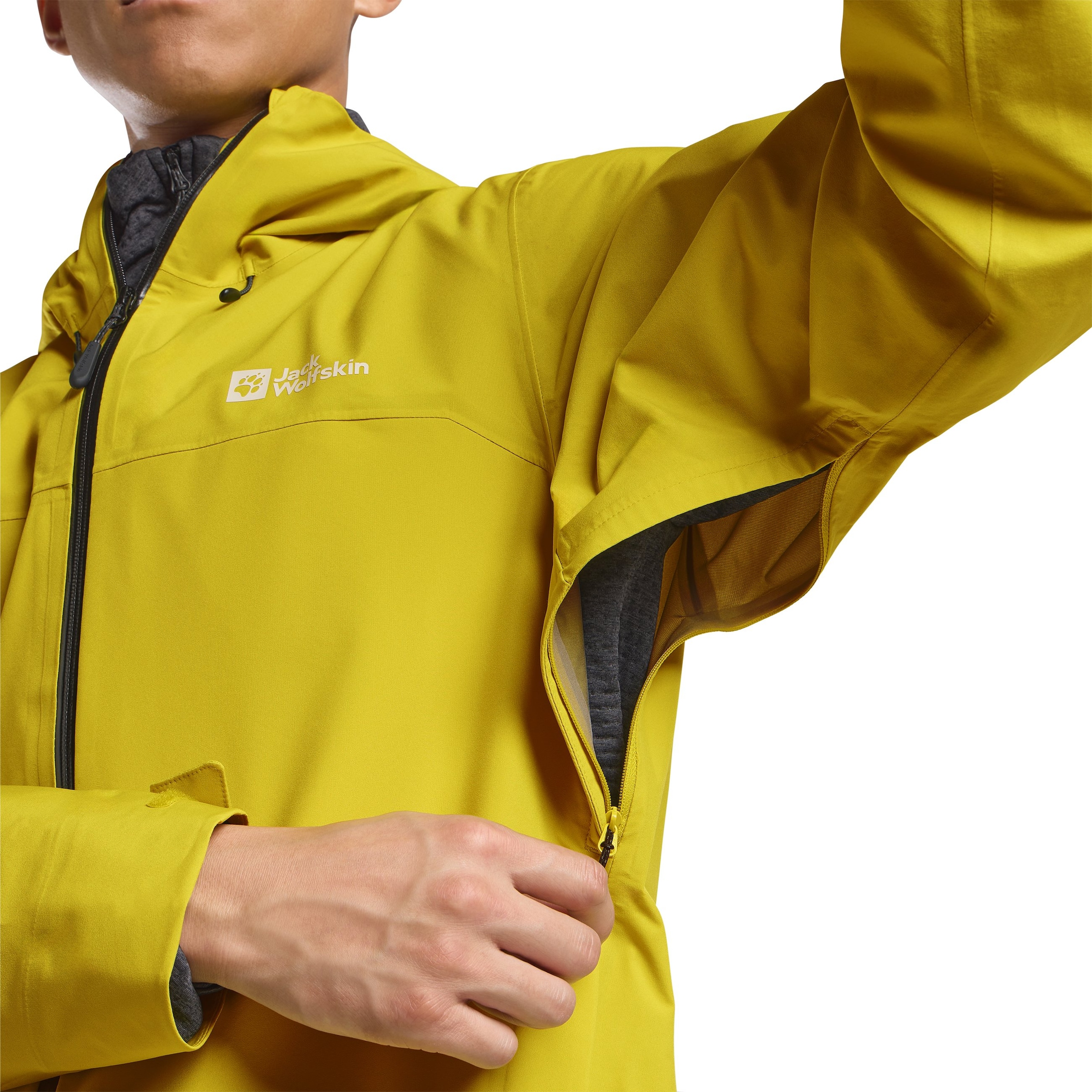 Jack Wolfskin Funktionsjacke »HIGHEST PEAK 3L JKT M« mit Kapuze