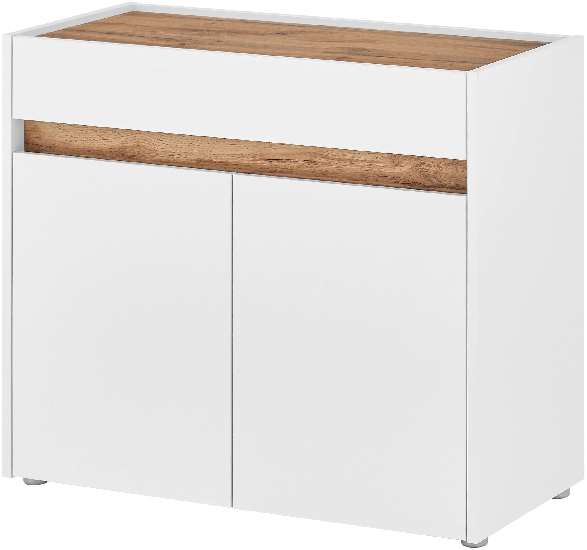 Kommode »GIRON/ CiTY, Schrank in Wotan Eiche, Sideboard im modernen Design«, in zwei...